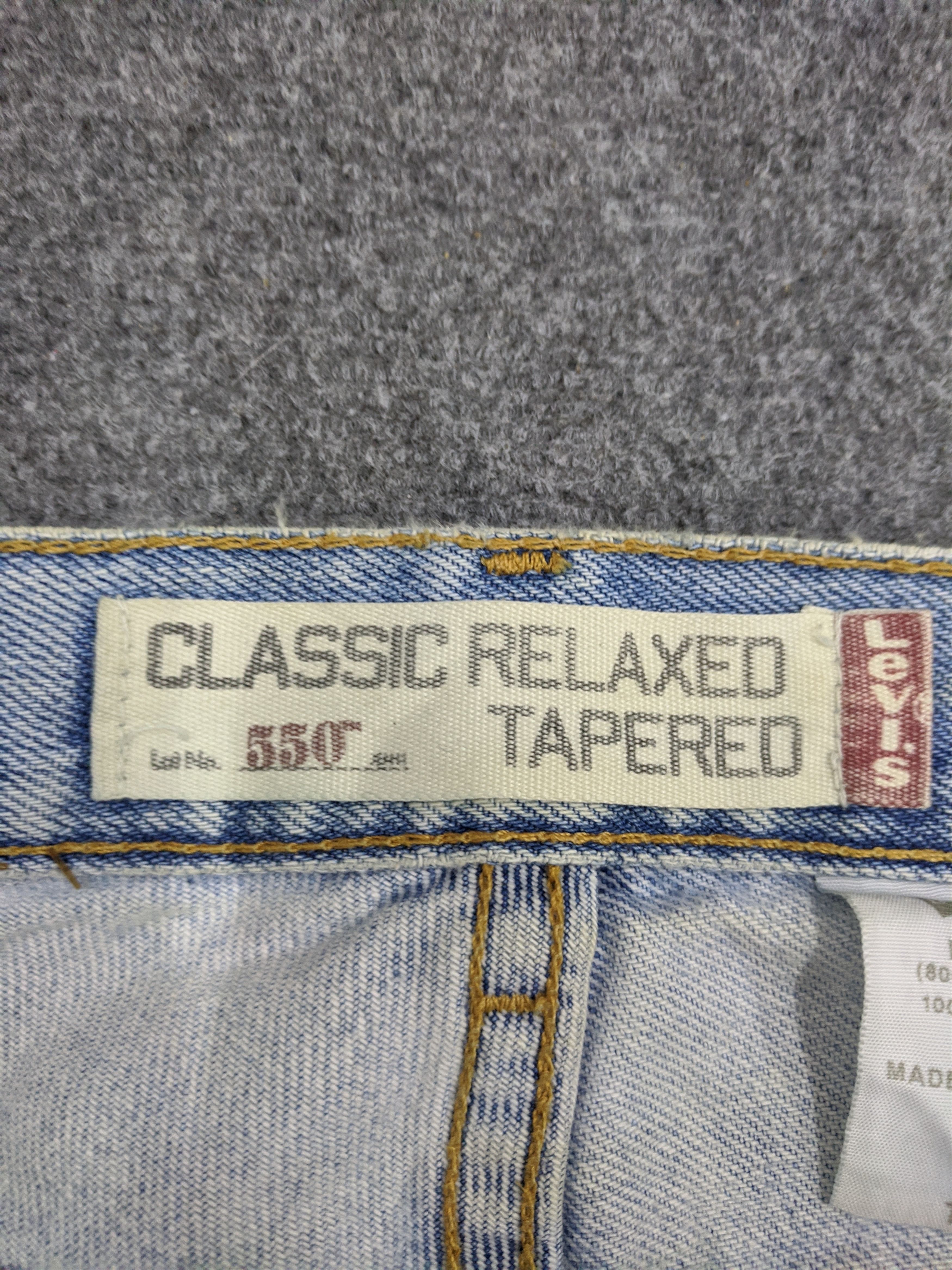 Levi's Vintage Levis 550 Jeans DP0739 Size US 33 - 6 Thumbnail