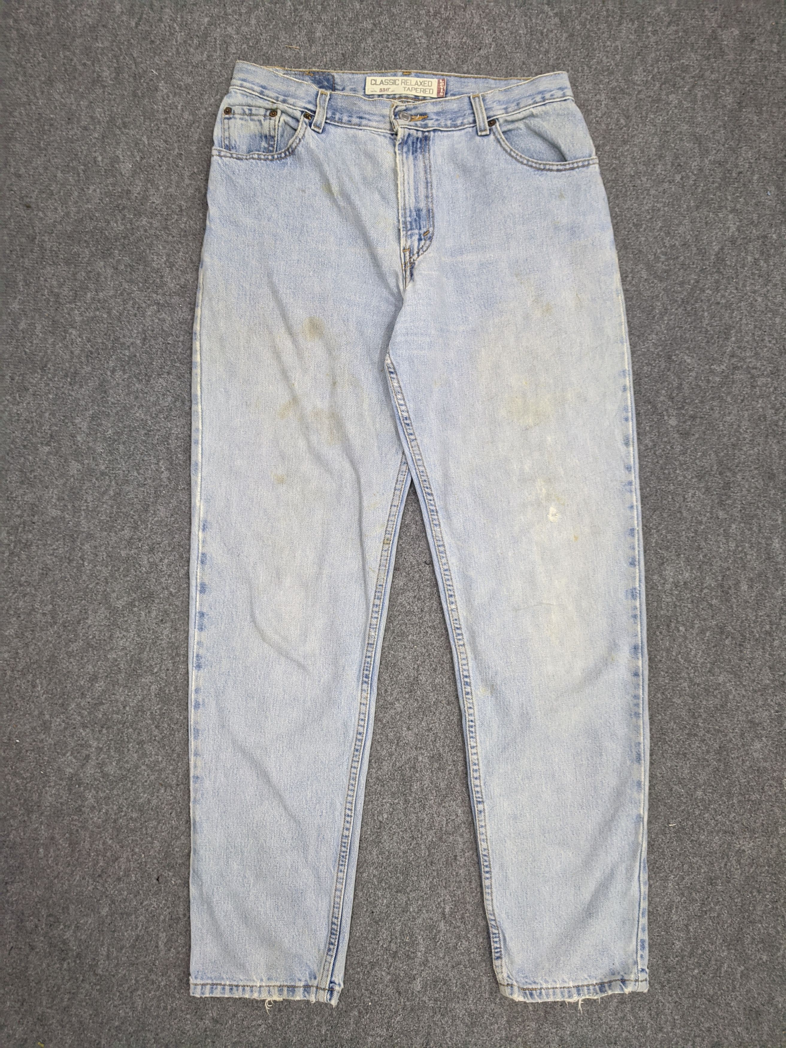 Levi's Vintage Levis 550 Jeans DP0739 Size US 33 - 1 Thumbnail