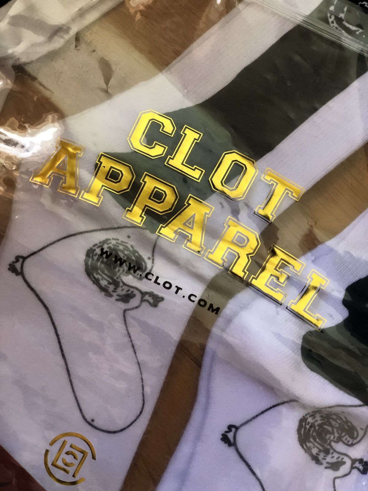 CLOT Clot Hong Kong logo socks tri-pack Size ONE SIZE - 5 Thumbnail