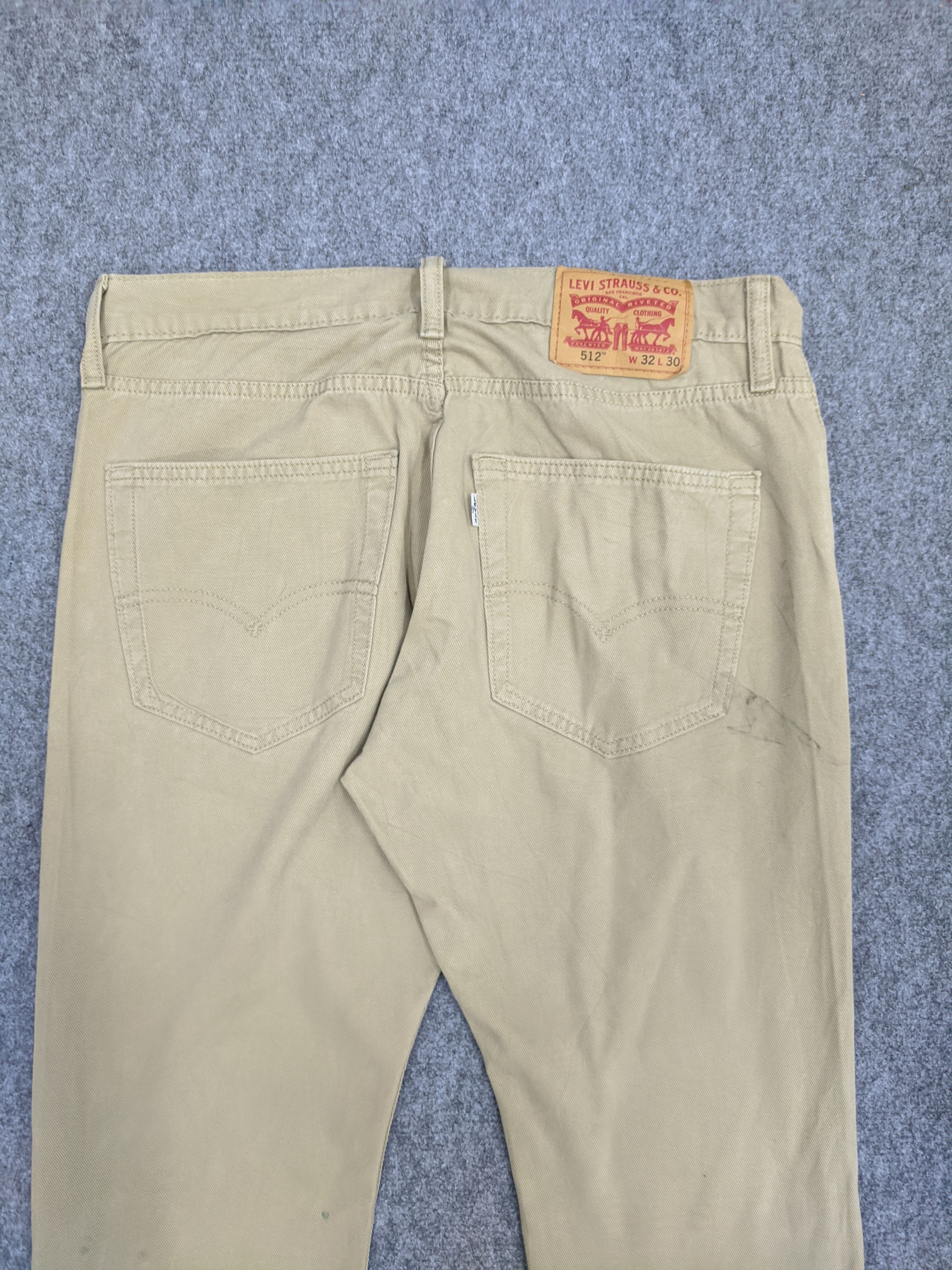 Levi's Vintage Levis 512 White Tab Jeans DP0770 Size US 33 - 4 Thumbnail