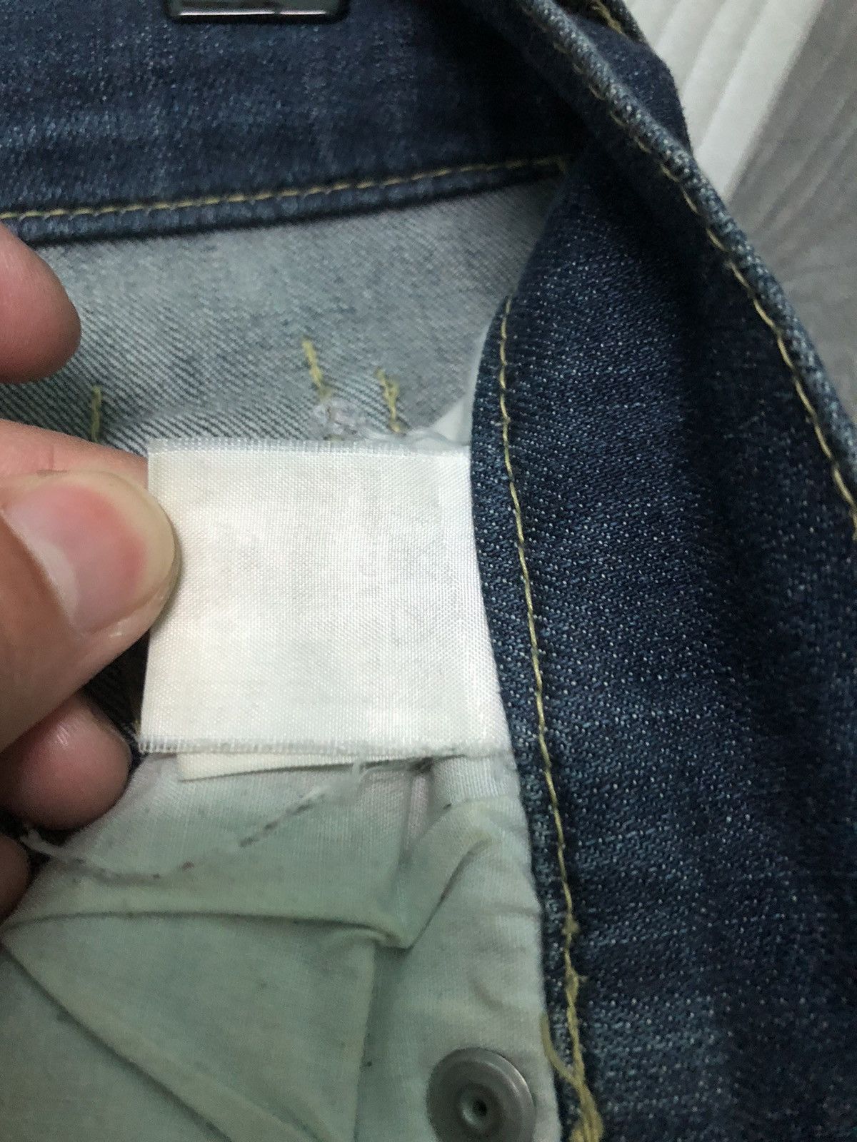 Issey Miyake × Japanese Brand × Ne-Net Ne-Net ISSEY MIYAKE CROPPED HIGHE RISE DENIM JEANS Size US 31 - 6 Thumbnail