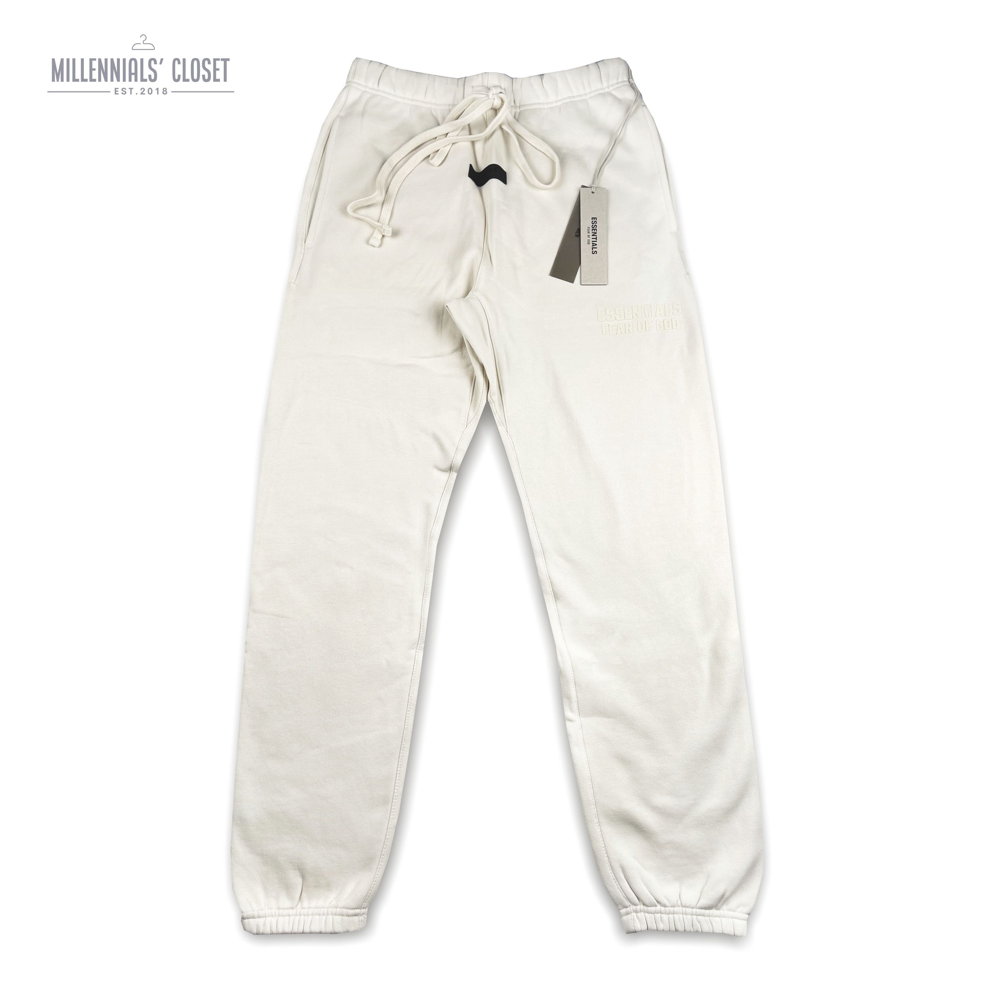 Men’s Essentials Sweatpants ‘Egg on sale Shell’ S