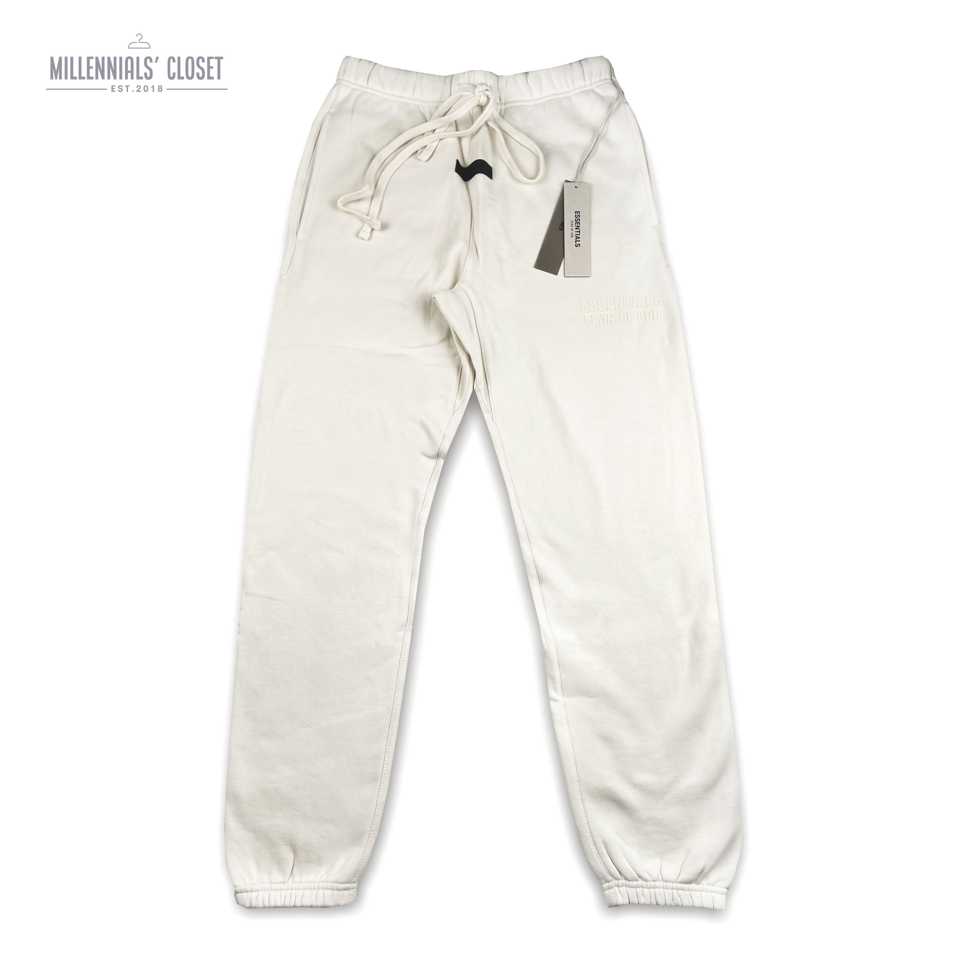 image of Essentials Sweatpants Egg Shell Fw22 Size Xxs, Men's