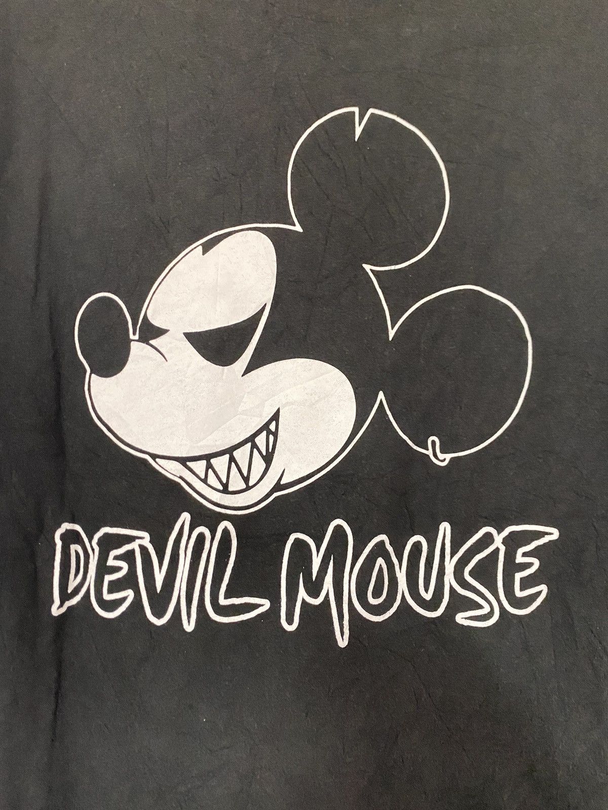 Japanese Brand × Mickey Mouse × Vintage Mickey “Devil” Mouse Jack Skellington Tattoo Runaway Brain Size US L / EU 52-54 / 3 - 7 Thumbnail