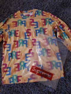 Supreme Letters L S Top | Grailed