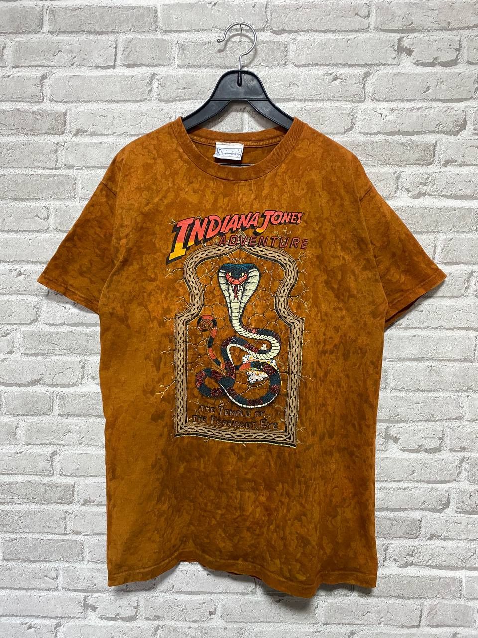 Vintage Vintage 90s Indiana Jones Adventure T-shirt Size US M / EU 48-50 / 2 - 1 Thumbnail