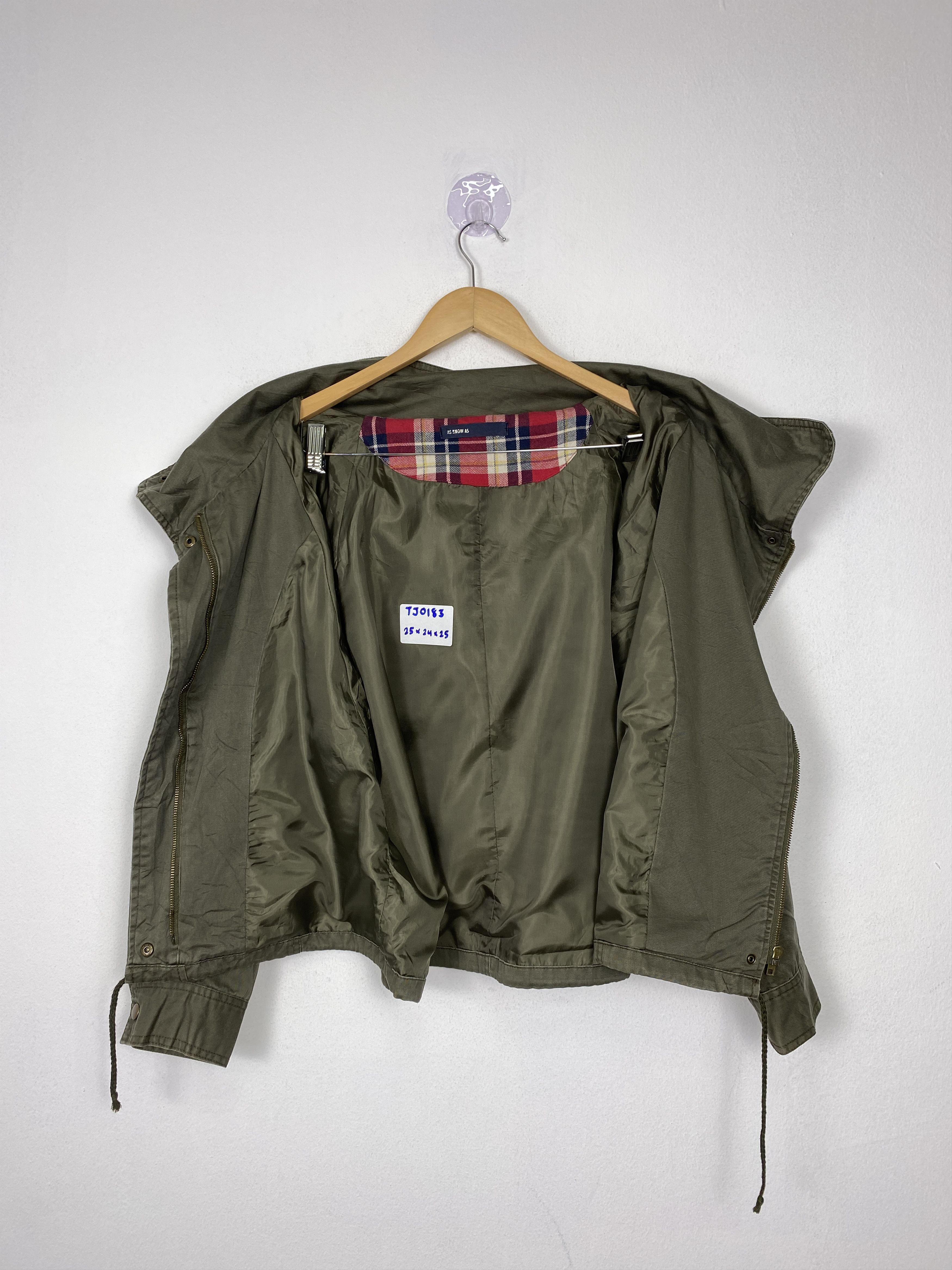 Japanese Brand Vintage Japanese Hoodie Zip Up Plain Canvas Jacket Size US L / EU 52-54 / 3 - 3 Thumbnail