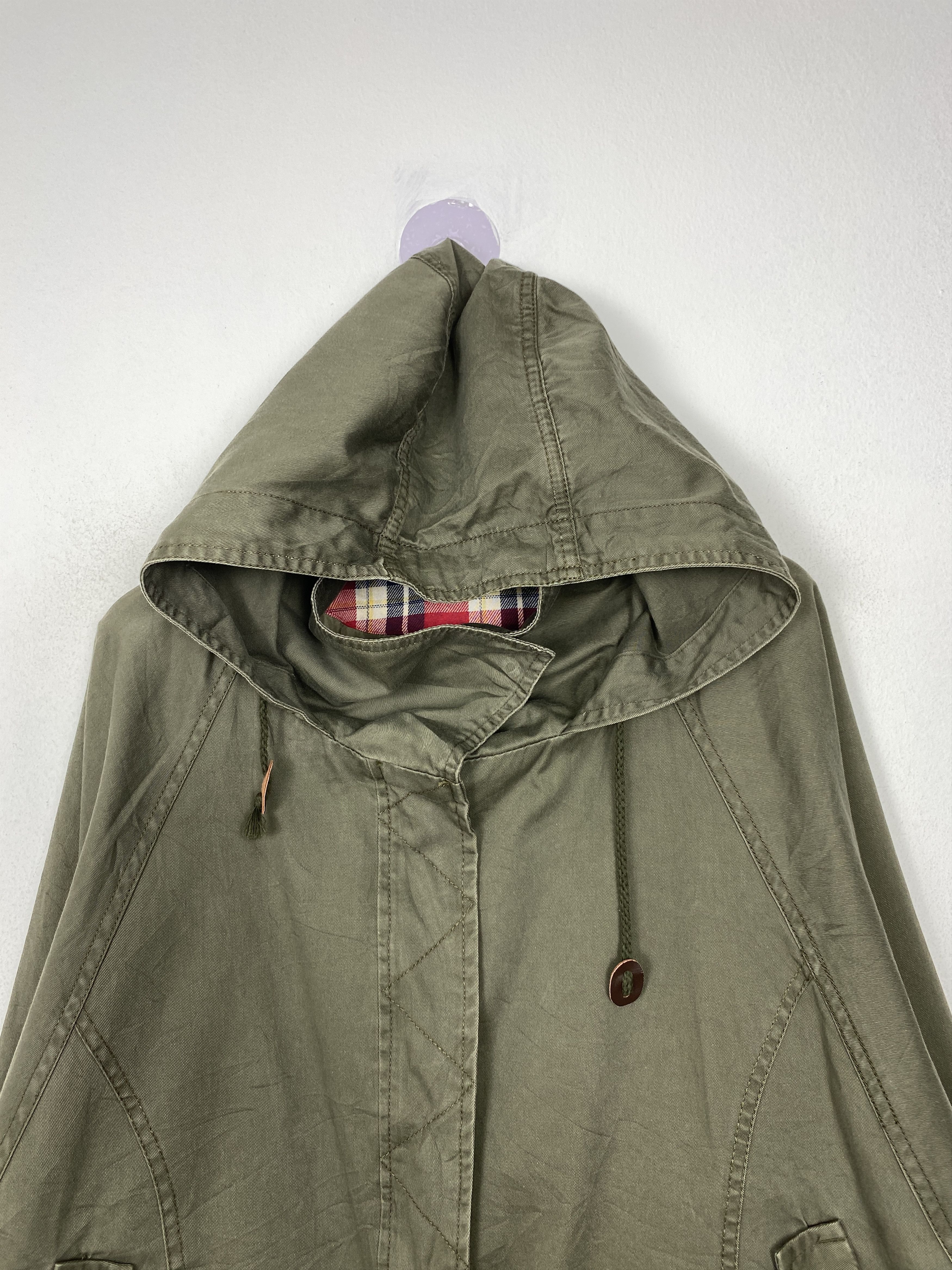 Japanese Brand Vintage Japanese Hoodie Zip Up Plain Canvas Jacket Size US L / EU 52-54 / 3 - 5 Thumbnail