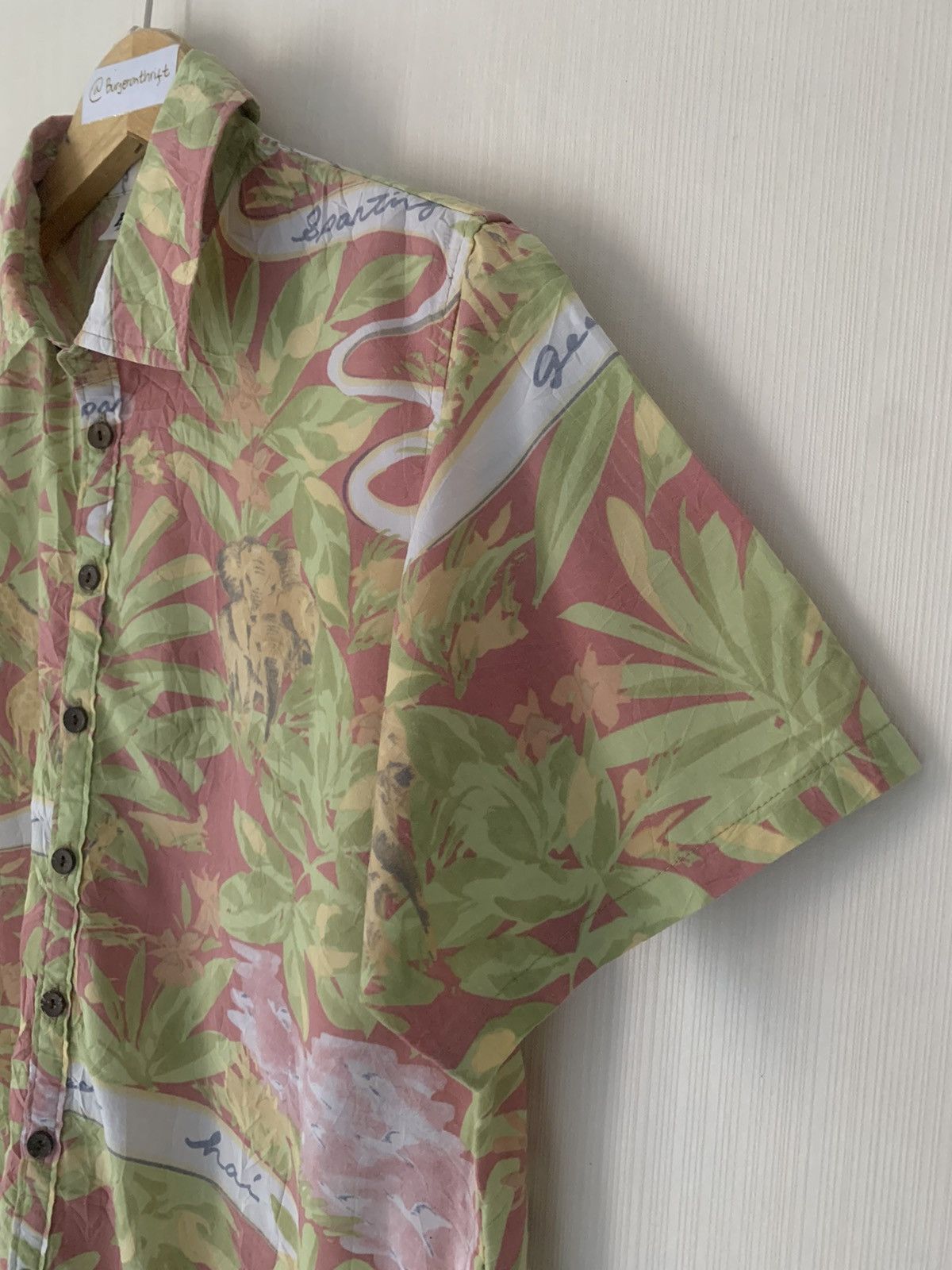 Hai Sporting Gear × Issey Miyake × Vintage Hai Sporting Gear Button Up Shirt Size S / US 4 / IT 40 - 8 Thumbnail