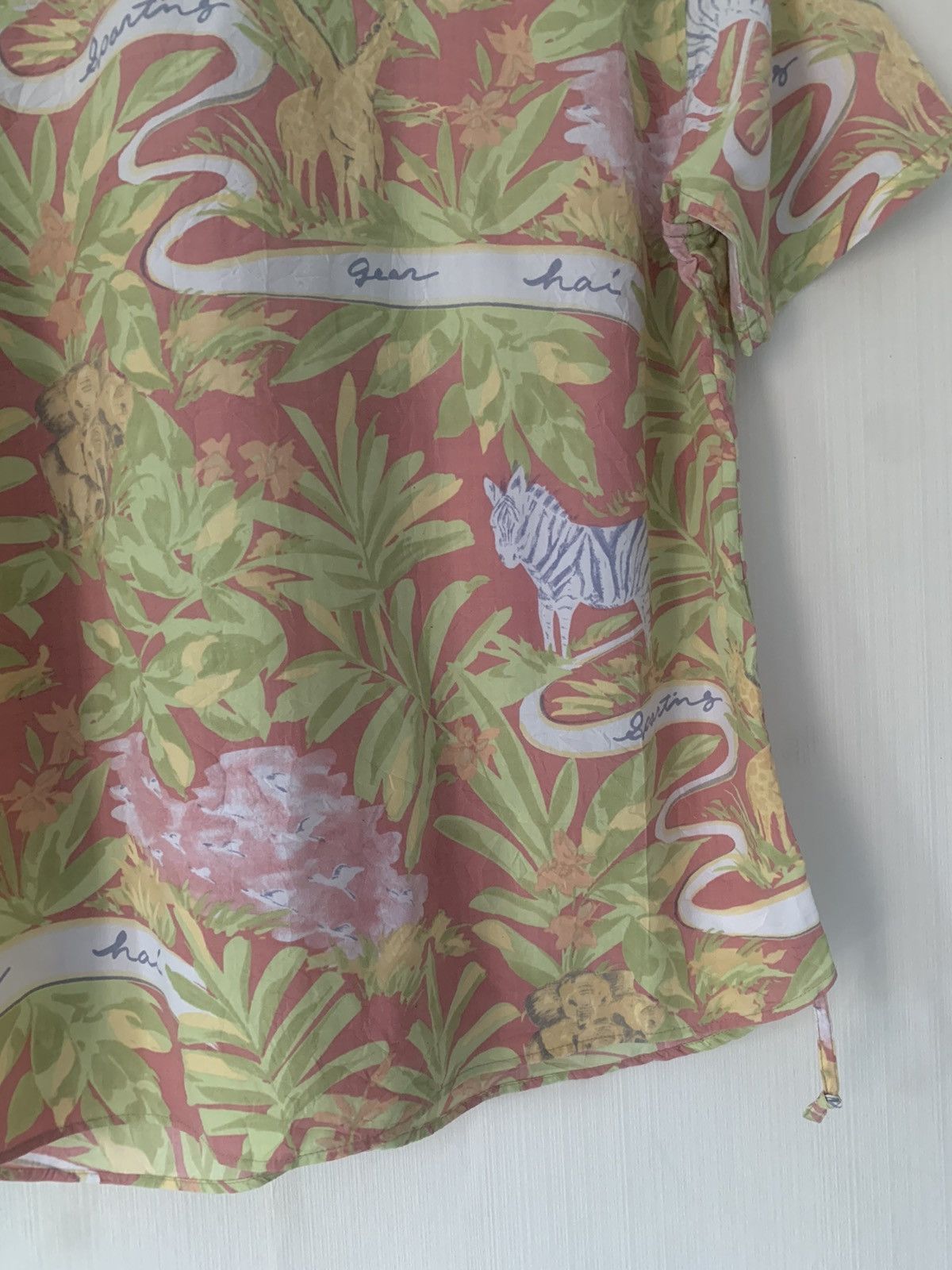 Hai Sporting Gear × Issey Miyake × Vintage Hai Sporting Gear Button Up Shirt Size S / US 4 / IT 40 - 17 Thumbnail