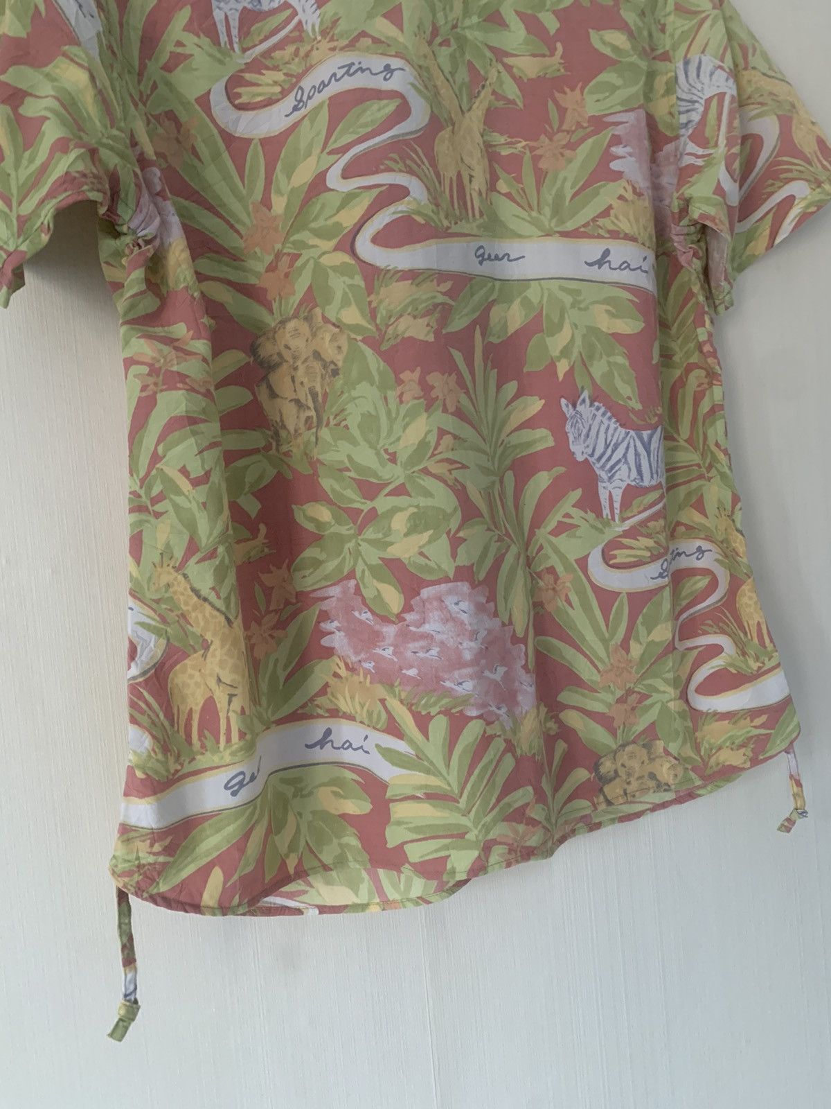 Hai Sporting Gear × Issey Miyake × Vintage Hai Sporting Gear Button Up Shirt Size S / US 4 / IT 40 - 16 Thumbnail