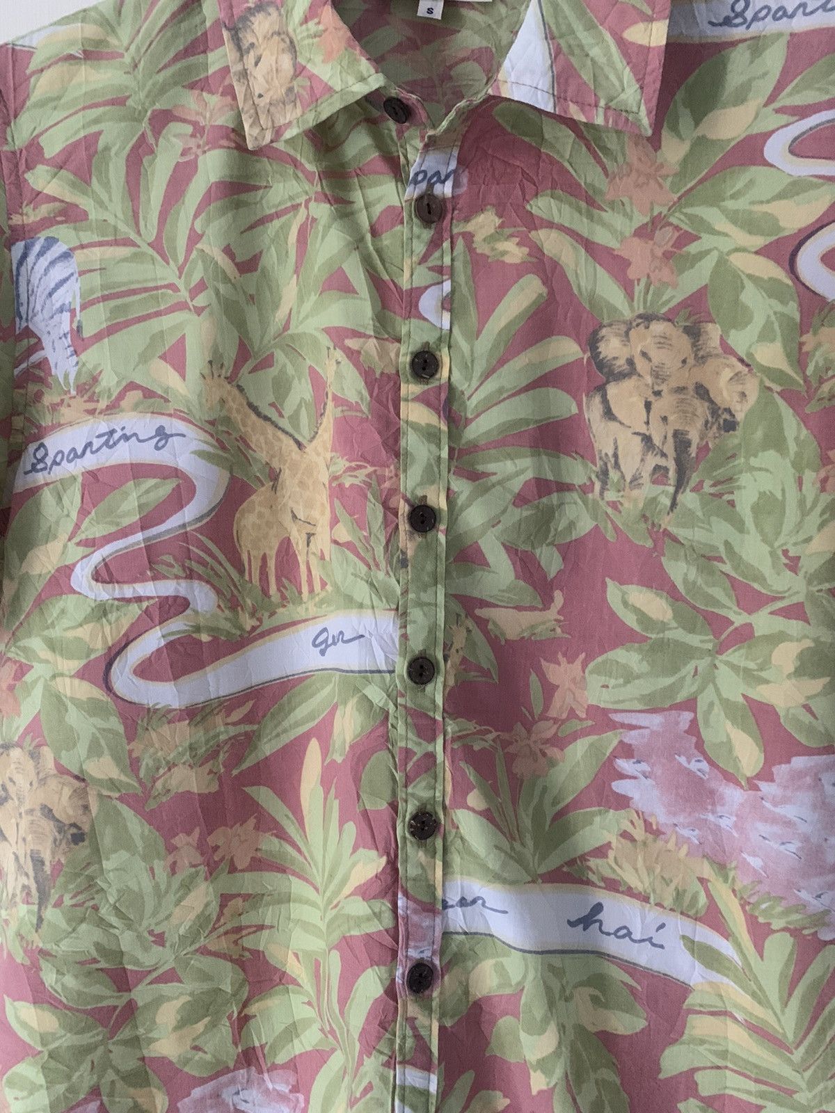 Hai Sporting Gear × Issey Miyake × Vintage Hai Sporting Gear Button Up Shirt Size S / US 4 / IT 40 - 7 Thumbnail