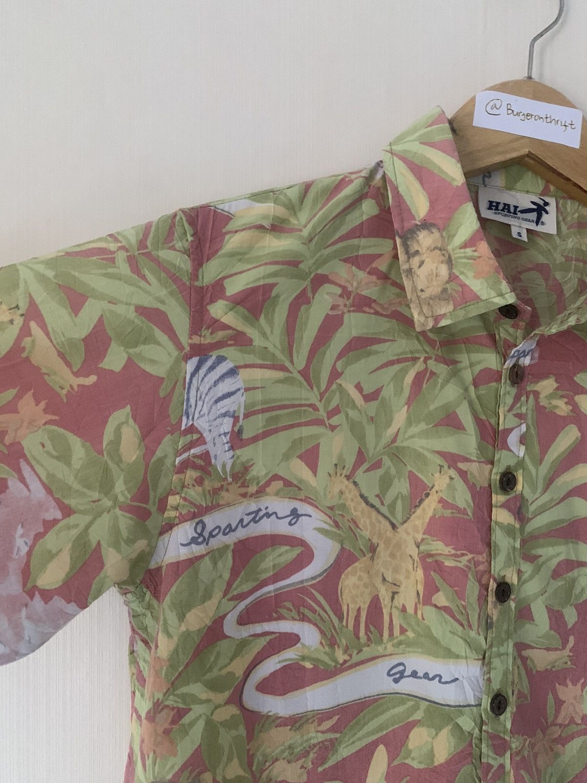 Hai Sporting Gear × Issey Miyake × Vintage Hai Sporting Gear Button Up Shirt Size S / US 4 / IT 40 - 11 Thumbnail