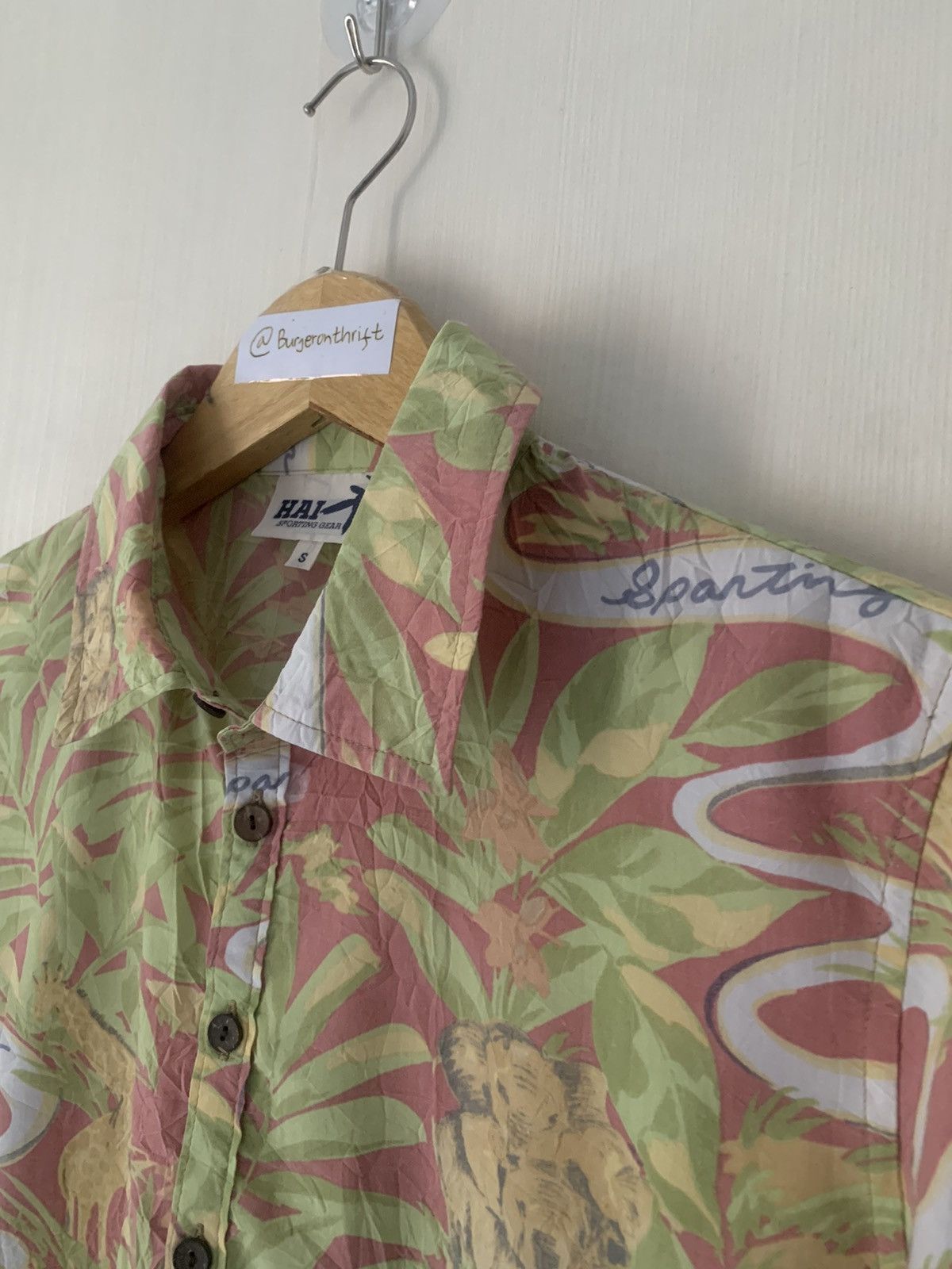 Hai Sporting Gear × Issey Miyake × Vintage Hai Sporting Gear Button Up Shirt Size S / US 4 / IT 40 - 5 Thumbnail