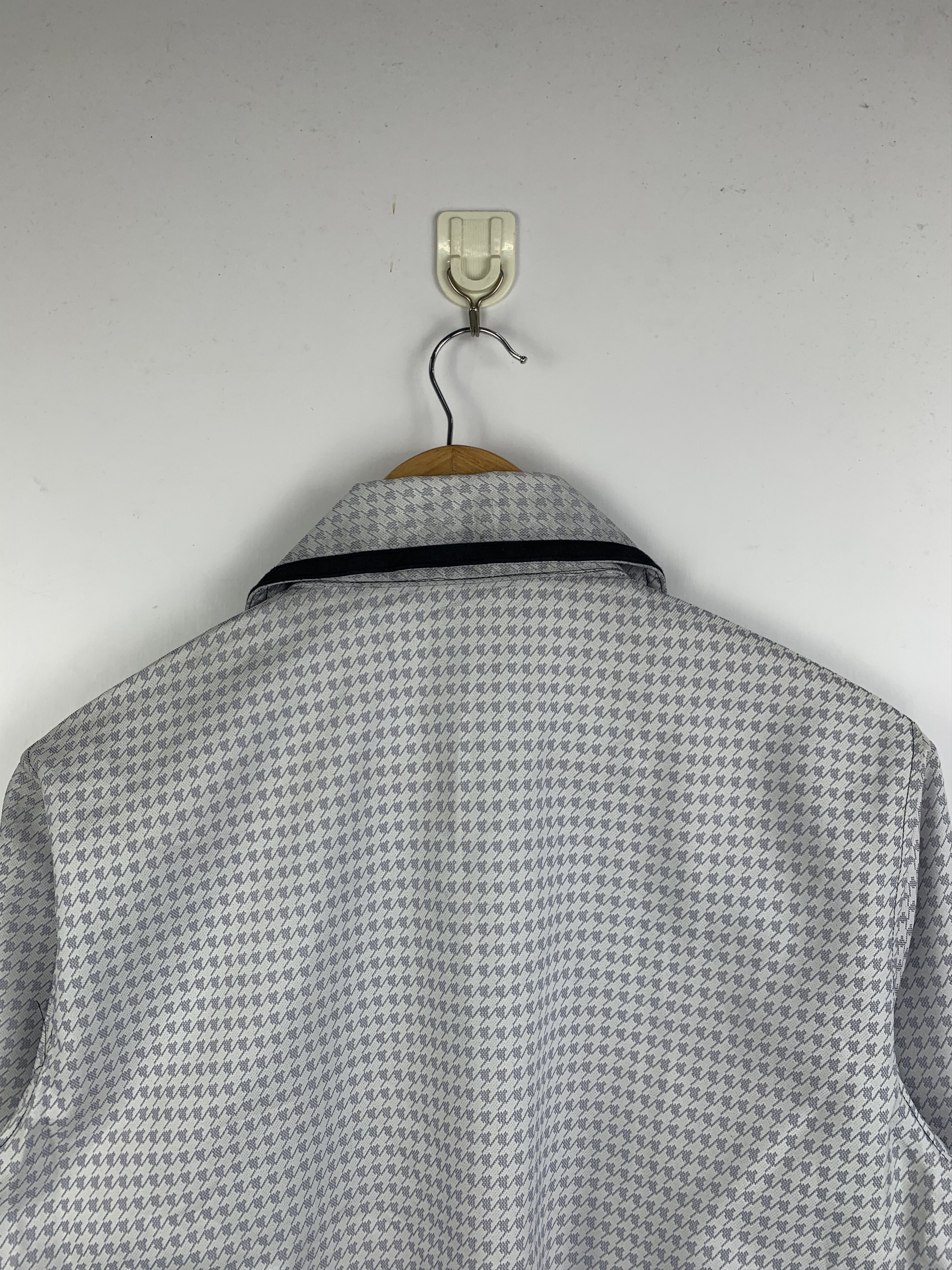Vintage Vintage BARON VON FANCY Checkered Zip Up Jacket Size US M / EU 48-50 / 2 - 3 Thumbnail