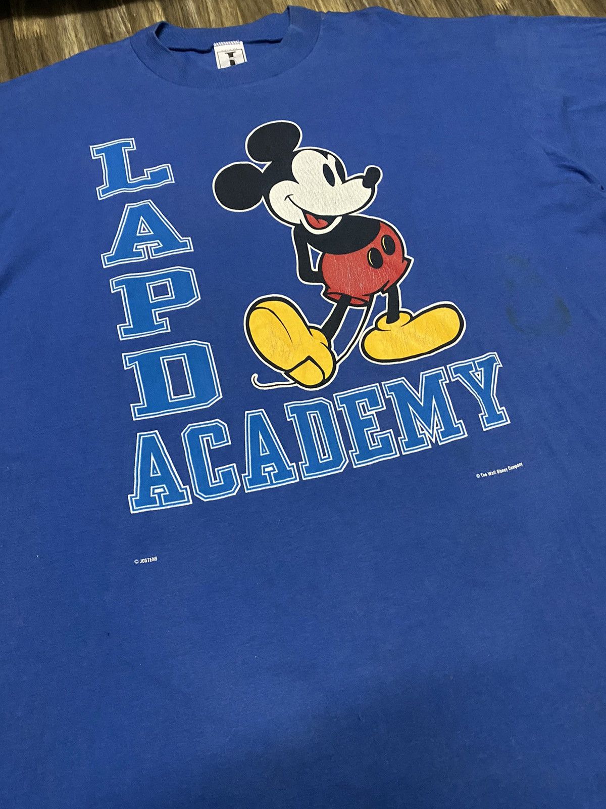 Cartoon Network × Disney × Vintage Vintage Mickey Mouse LAPD Academy tee big size Size US XXL / EU 58 / 5 - 3 Thumbnail