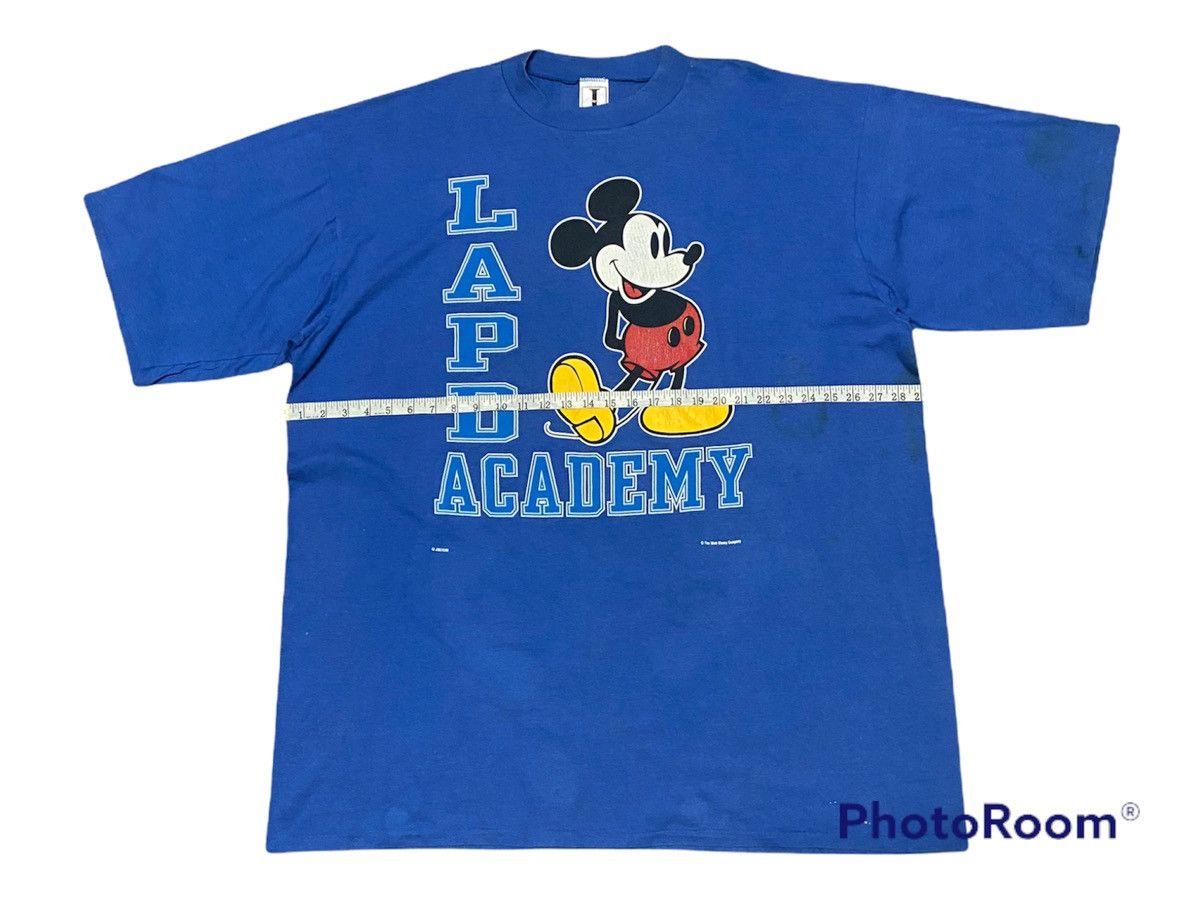 Cartoon Network × Disney × Vintage Vintage Mickey Mouse LAPD Academy tee big size Size US XXL / EU 58 / 5 - 12 Thumbnail
