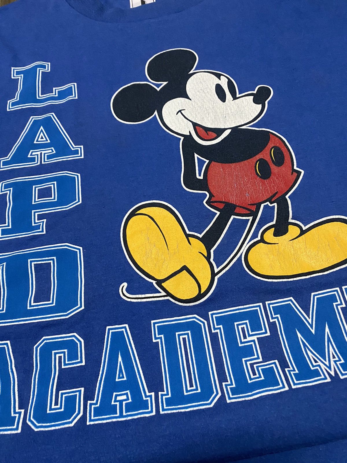 Cartoon Network × Disney × Vintage Vintage Mickey Mouse LAPD Academy tee big size Size US XXL / EU 58 / 5 - 4 Thumbnail