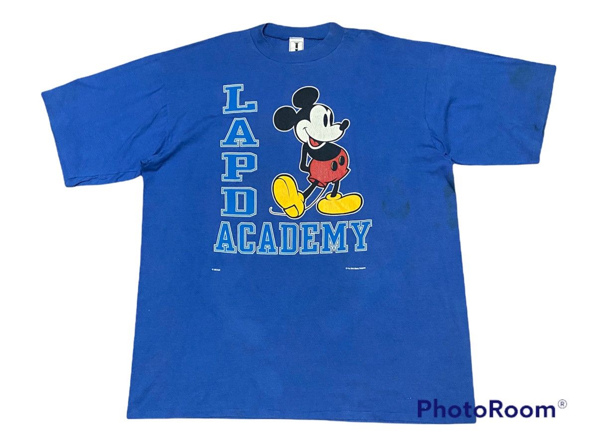 Cartoon Network × Disney × Vintage Vintage Mickey Mouse LAPD Academy tee big size Size US XXL / EU 58 / 5 - 1 Thumbnail