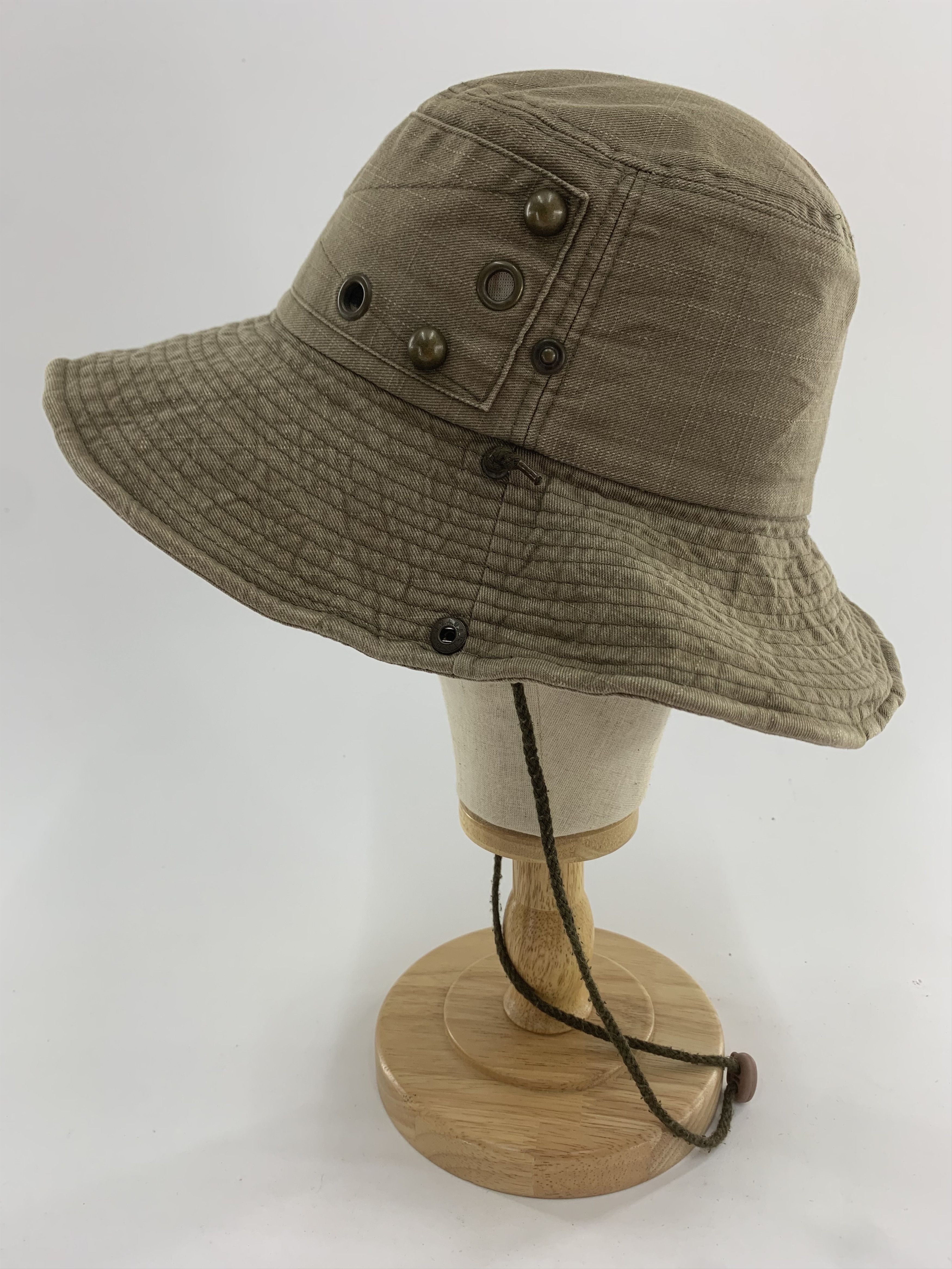 Japanese Brand Vintage Bucket Hat Fishing Size ONE SIZE - 1 Thumbnail