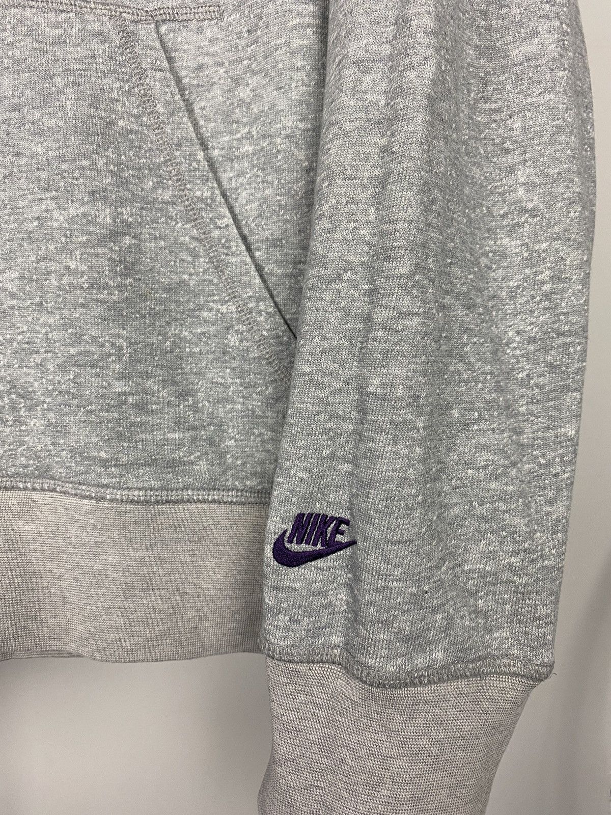 Nike × Vintage Nike vintage pinwheel multi logo hoodie grey sweatshirt Size US L / EU 52-54 / 3 - 5 Thumbnail