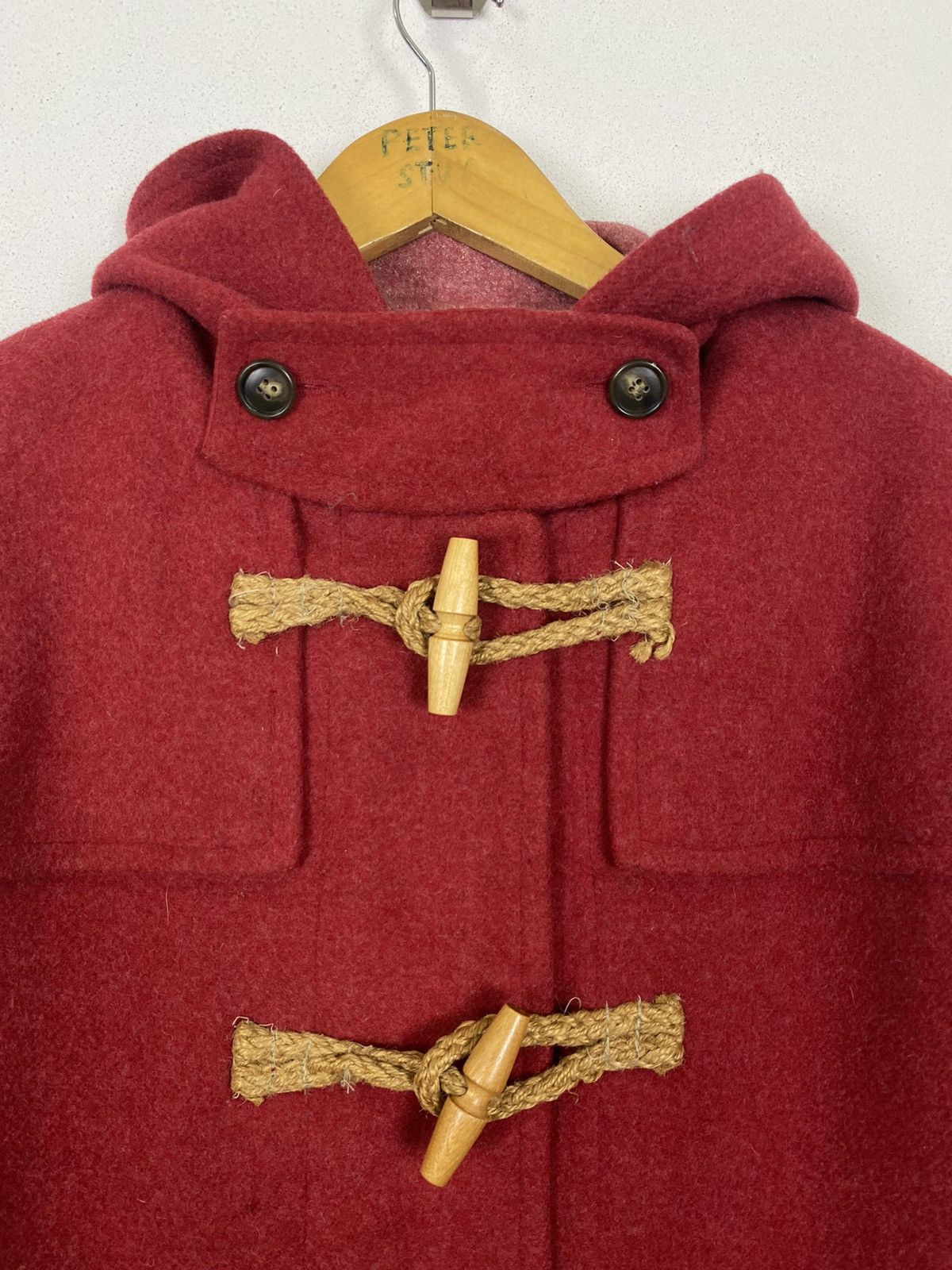 The Duffer of St.George GK128 CORISCO DUFFLE DOUBLE BREAST COAT WITH HODDIES Size US L / EU 52-54 / 3 - 8 Thumbnail
