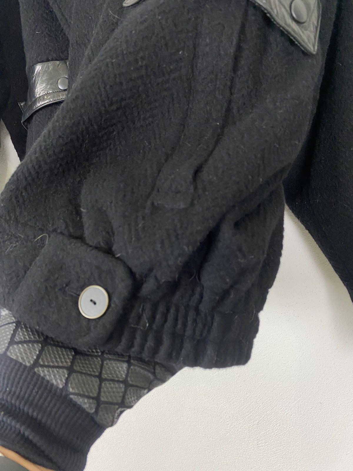BIJAN × Japanese Brand VINTAGE BIZAN BOMBER FUR JACKET NICE DESIGN Size US L / EU 52-54 / 3 - 12 Thumbnail