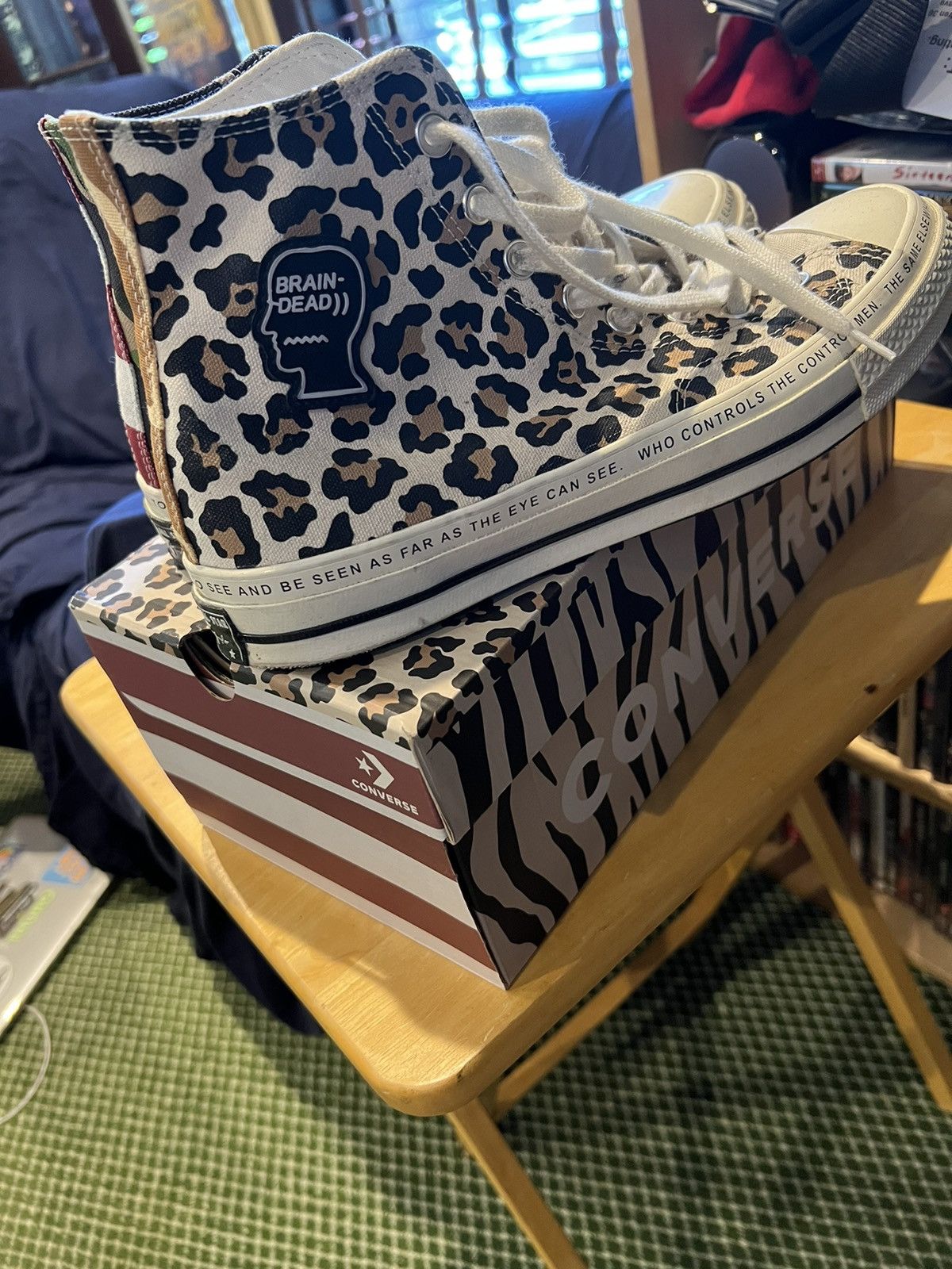 Brain Dead × Converse Brain Dead x Chuck 70 Hi Brain Dead 2018 Size US 9 / EU 42 - 2 Thumbnail
