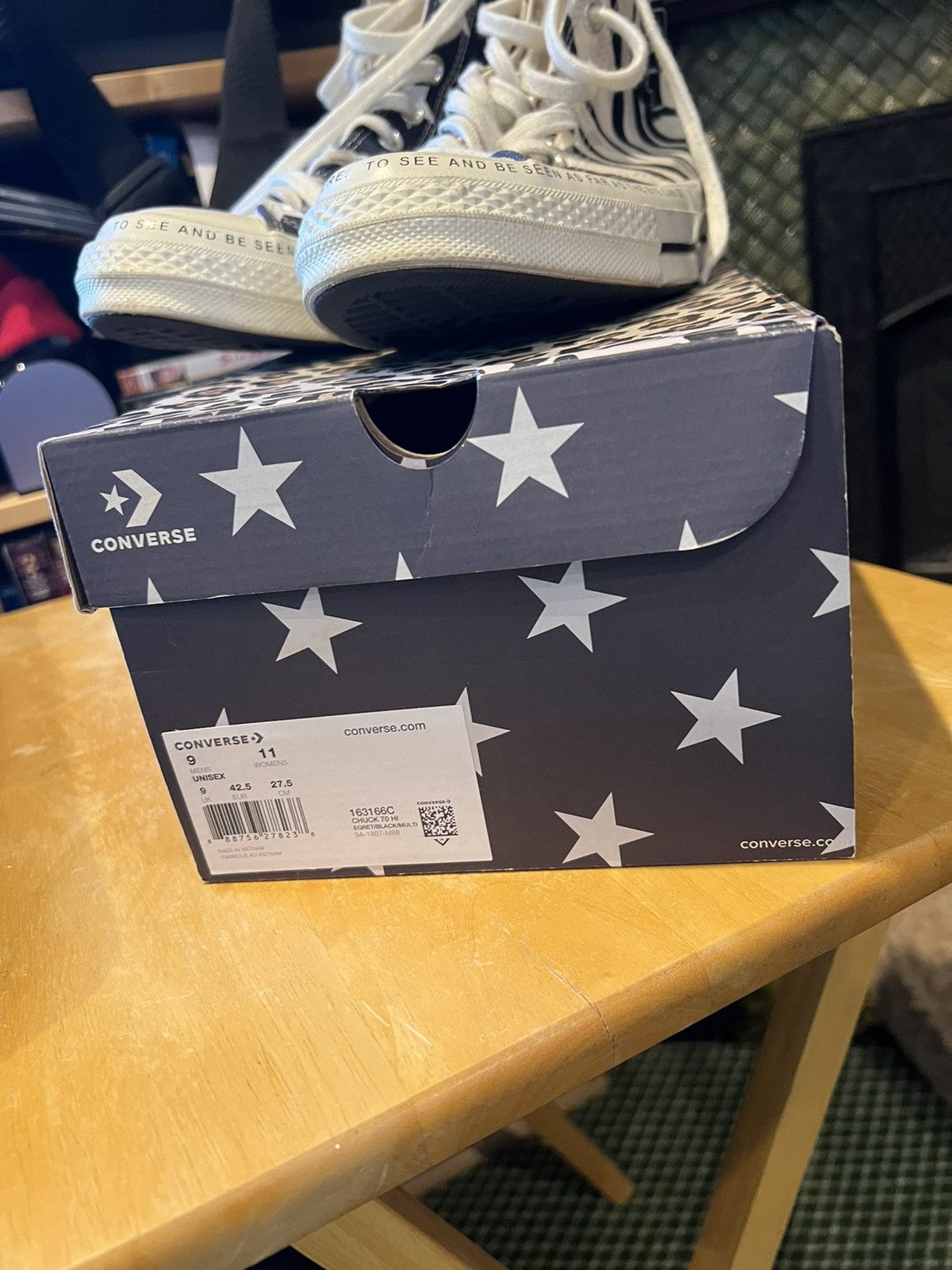 Brain Dead × Converse Brain Dead x Chuck 70 Hi Brain Dead 2018 Size US 9 / EU 42 - 5 Thumbnail