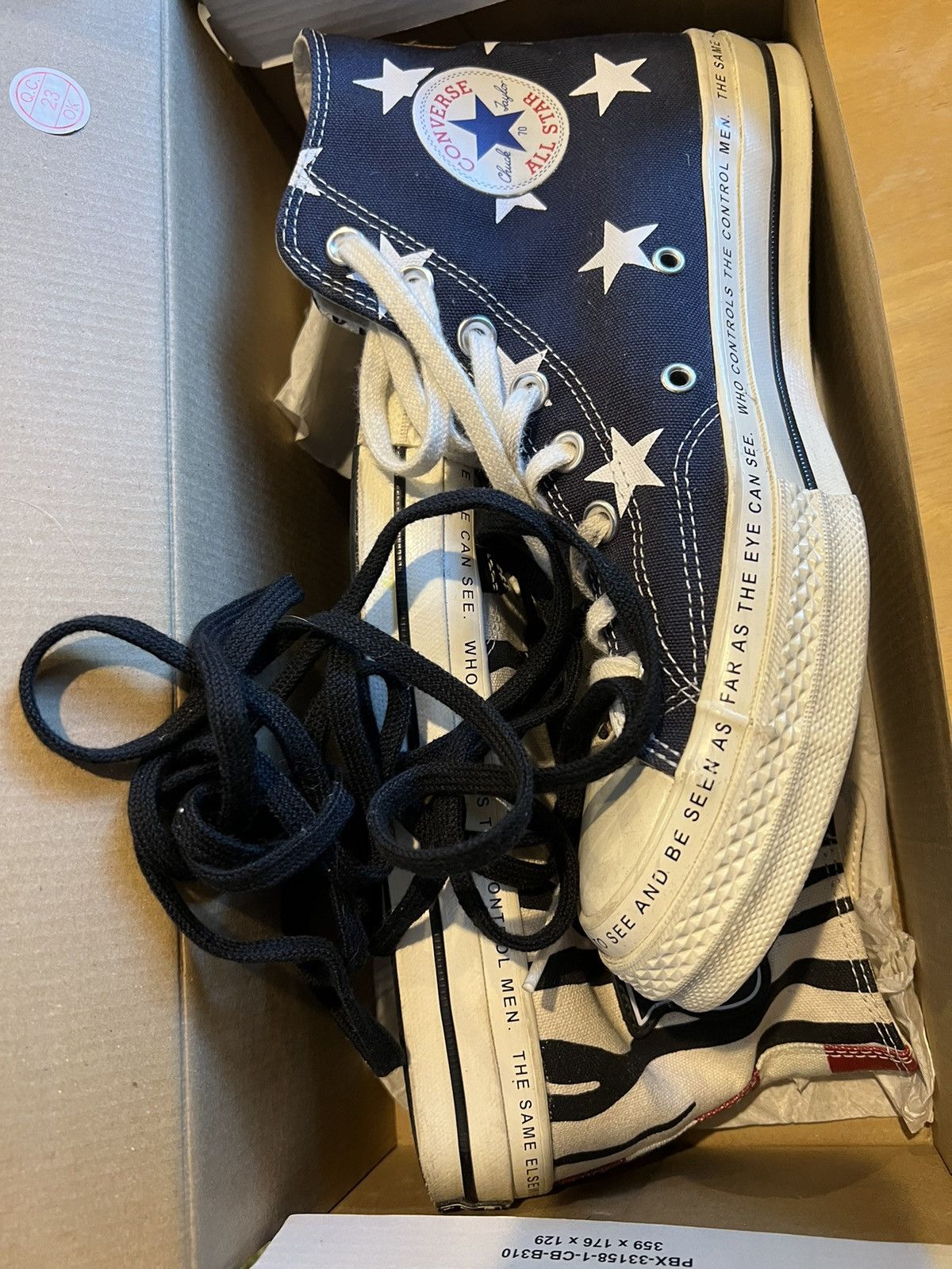Brain Dead × Converse Brain Dead x Chuck 70 Hi Brain Dead 2018 Size US 9 / EU 42 - 6 Thumbnail