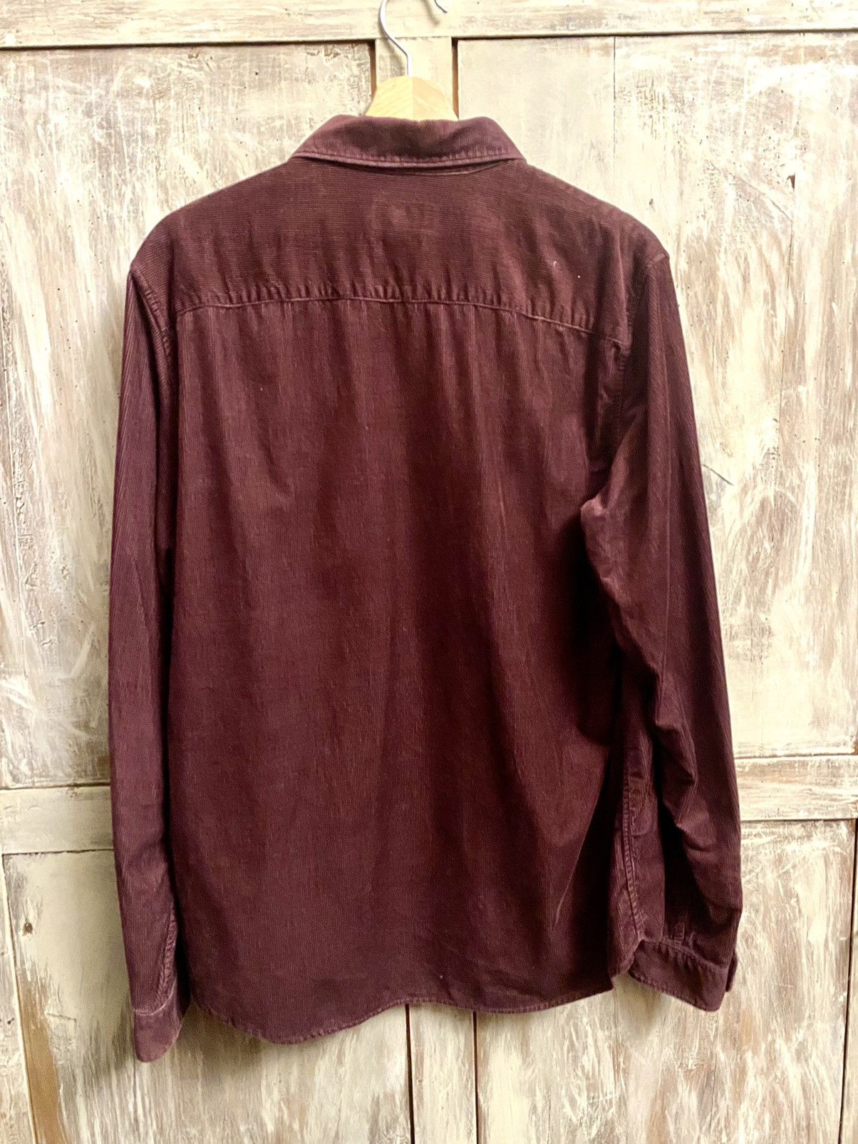 A.P.C. Purple velvet shirt APC xl fitted Size US XL / EU 56 / 4 - 5 Thumbnail