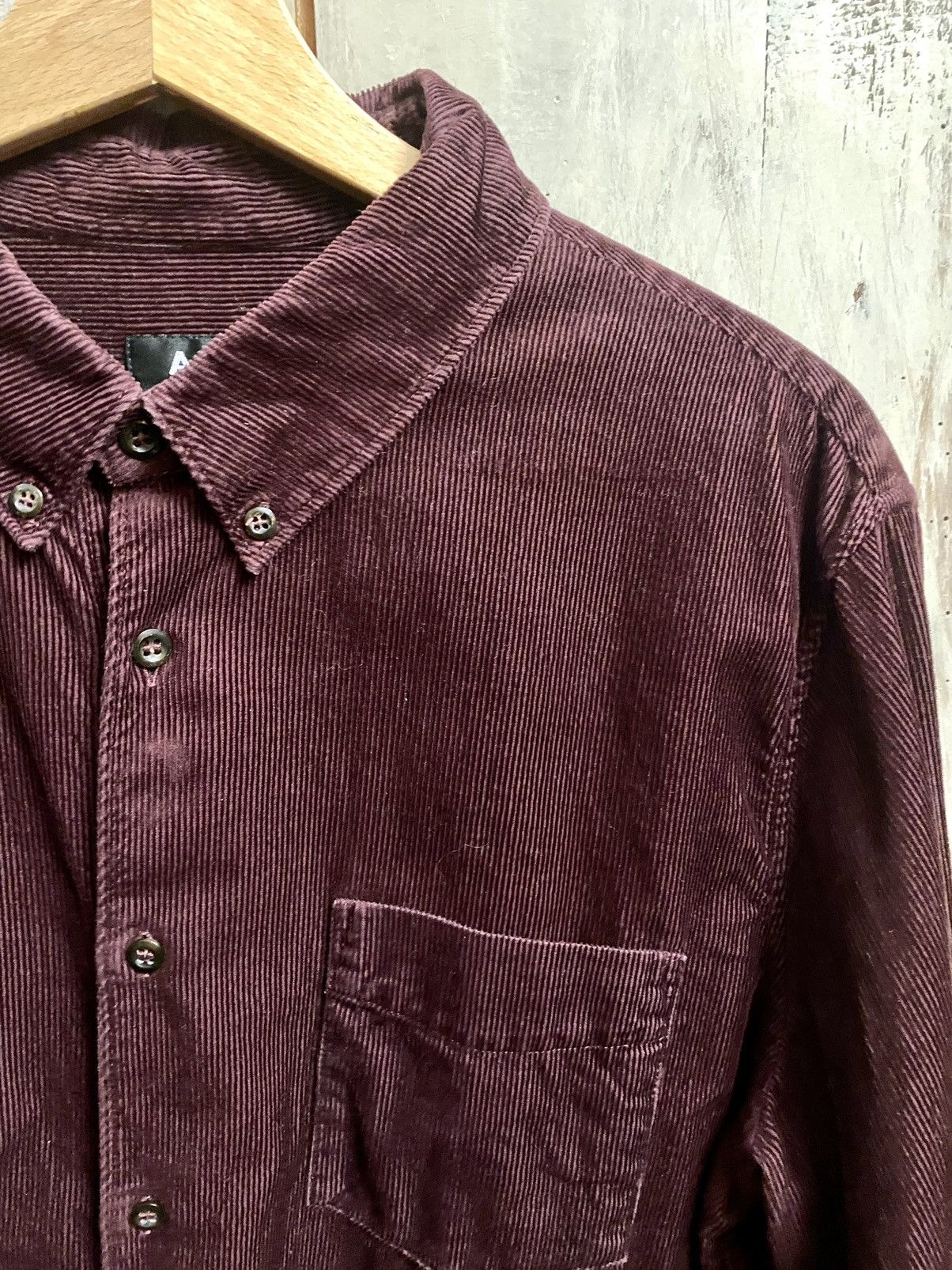 A.P.C. Purple velvet shirt APC xl fitted Size US XL / EU 56 / 4 - 6 Thumbnail