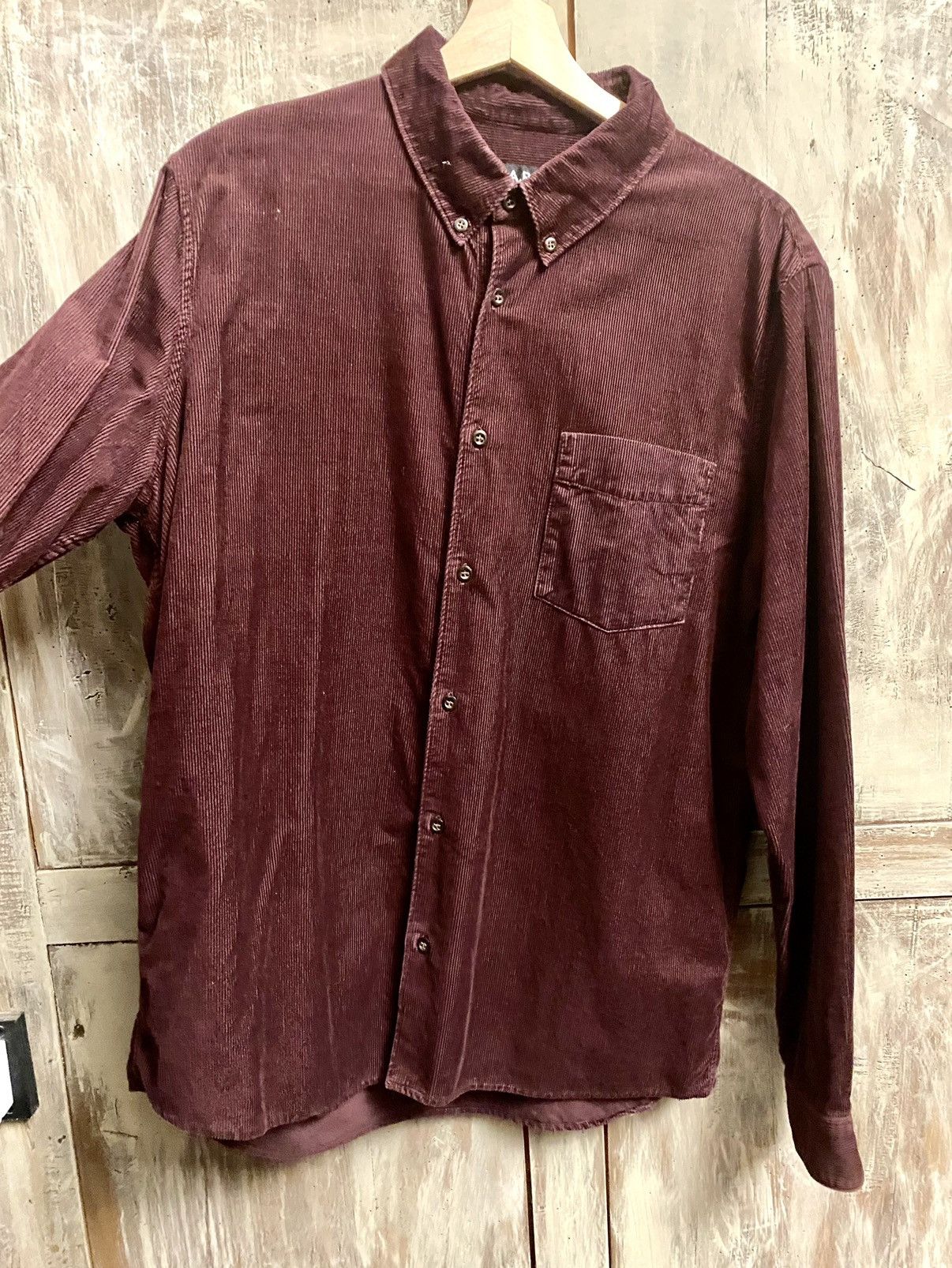 A.P.C. Purple velvet shirt APC xl fitted Size US XL / EU 56 / 4 - 9 Thumbnail