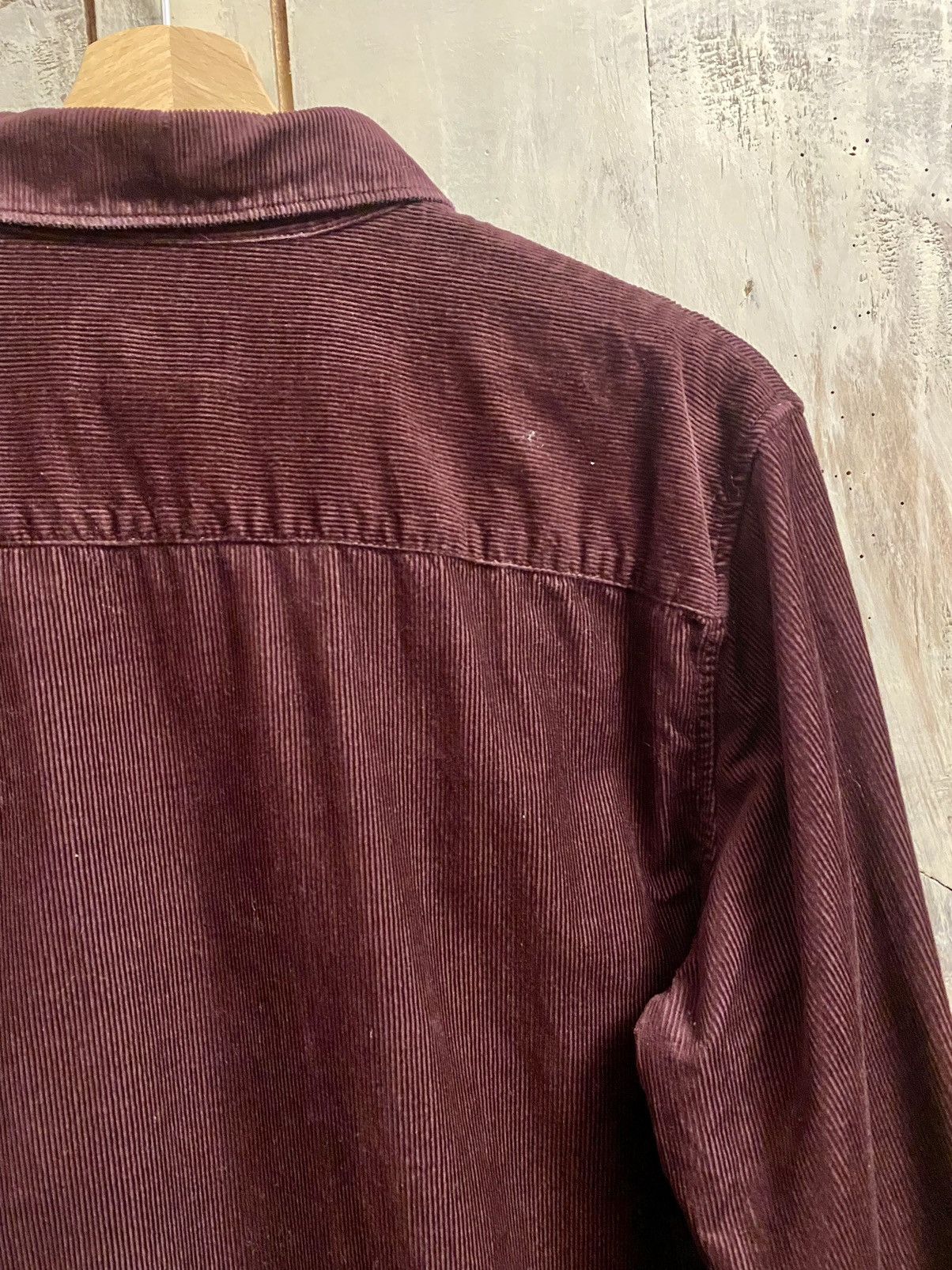 A.P.C. Purple velvet shirt APC xl fitted Size US XL / EU 56 / 4 - 8 Thumbnail