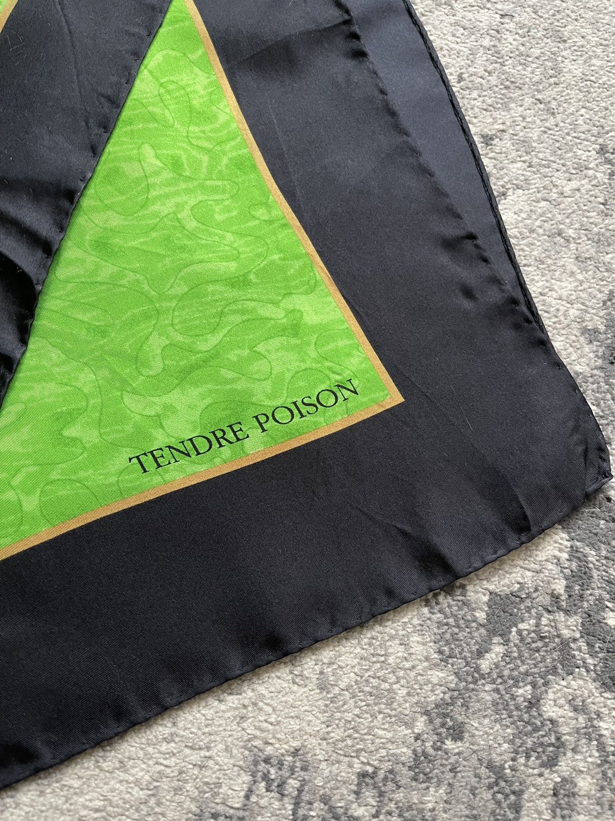 Christian Dior Monsieur Dior silk handkerchief vintage Size ONE SIZE - 3 Thumbnail
