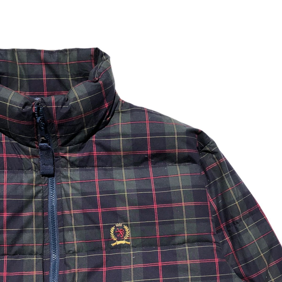 Tommy Hilfiger VTG Tommy Hilfiger Tartan Check Down Feather Puffer Jacket Size US M / EU 48-50 / 2 - 4 Thumbnail
