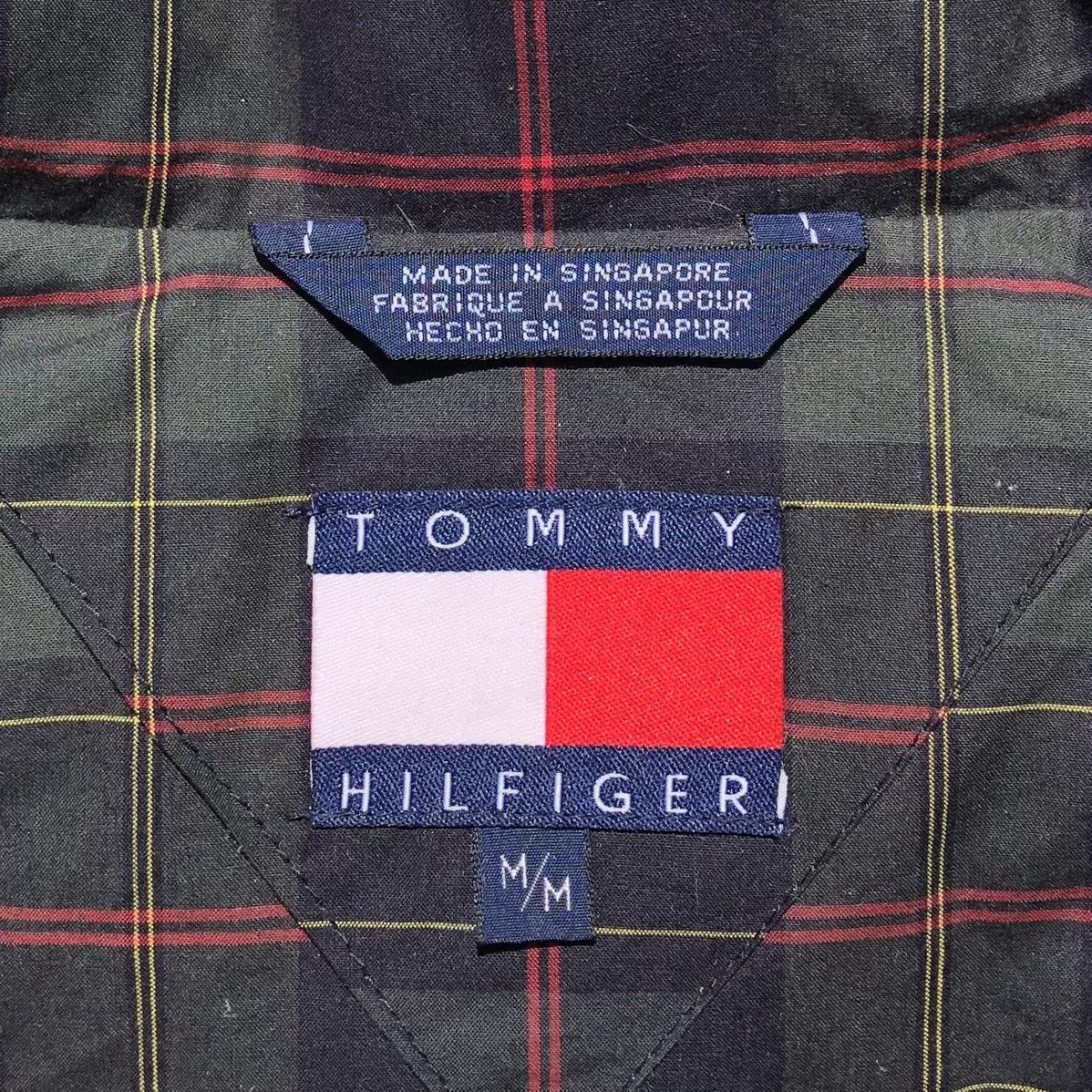 Tommy Hilfiger VTG Tommy Hilfiger Tartan Check Down Feather Puffer Jacket Size US M / EU 48-50 / 2 - 18 Thumbnail