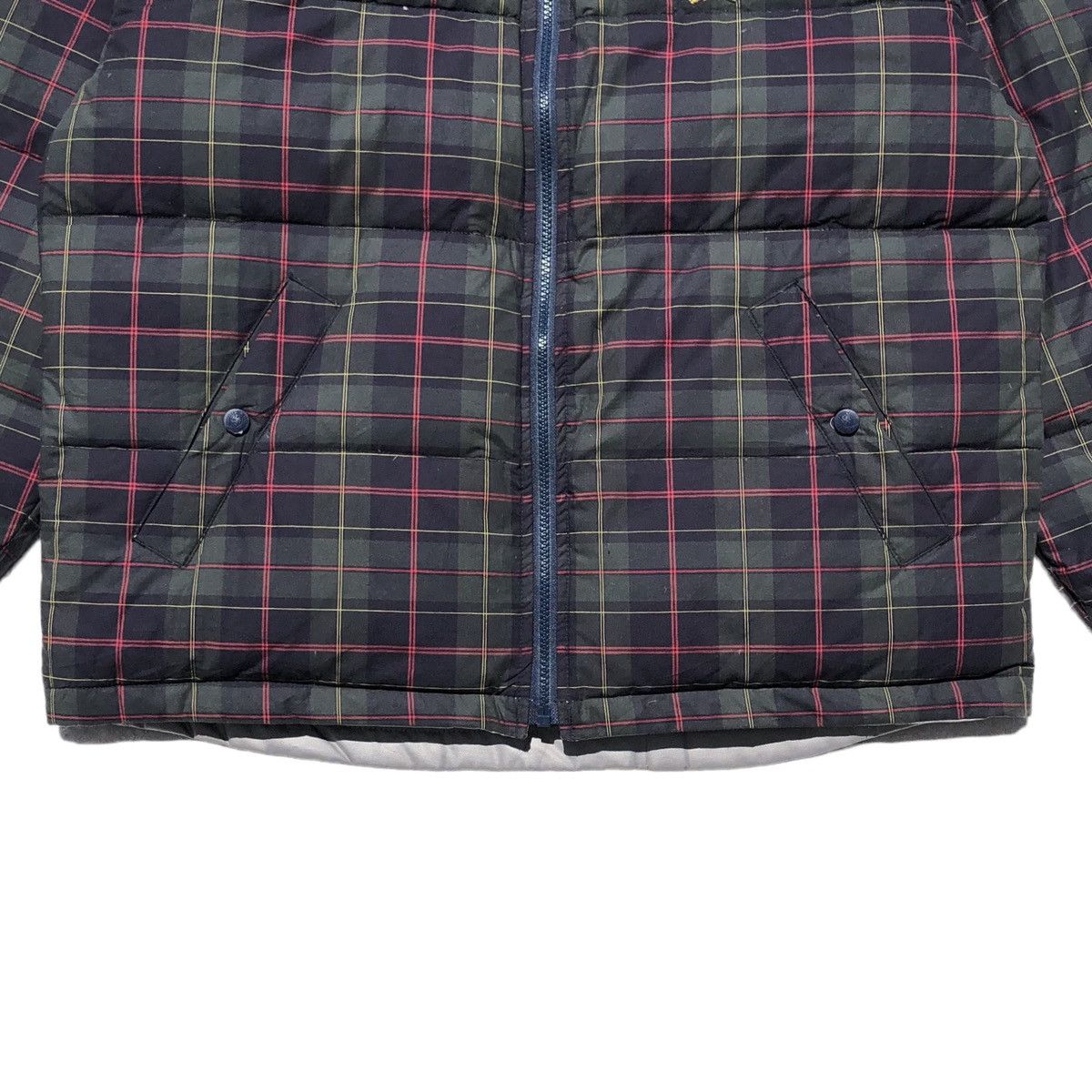 Tommy Hilfiger VTG Tommy Hilfiger Tartan Check Down Feather Puffer Jacket Size US M / EU 48-50 / 2 - 5 Thumbnail