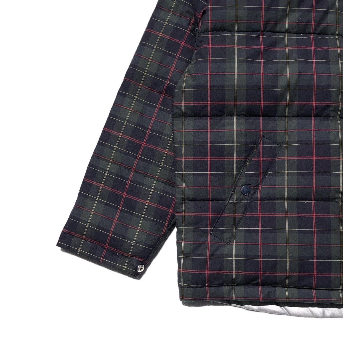 Tommy Hilfiger VTG Tommy Hilfiger Tartan Check Down Feather Puffer Jacket Size US M / EU 48-50 / 2 - 6 Thumbnail