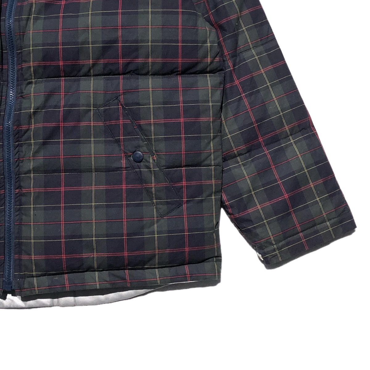 Tommy Hilfiger VTG Tommy Hilfiger Tartan Check Down Feather Puffer Jacket Size US M / EU 48-50 / 2 - 7 Thumbnail