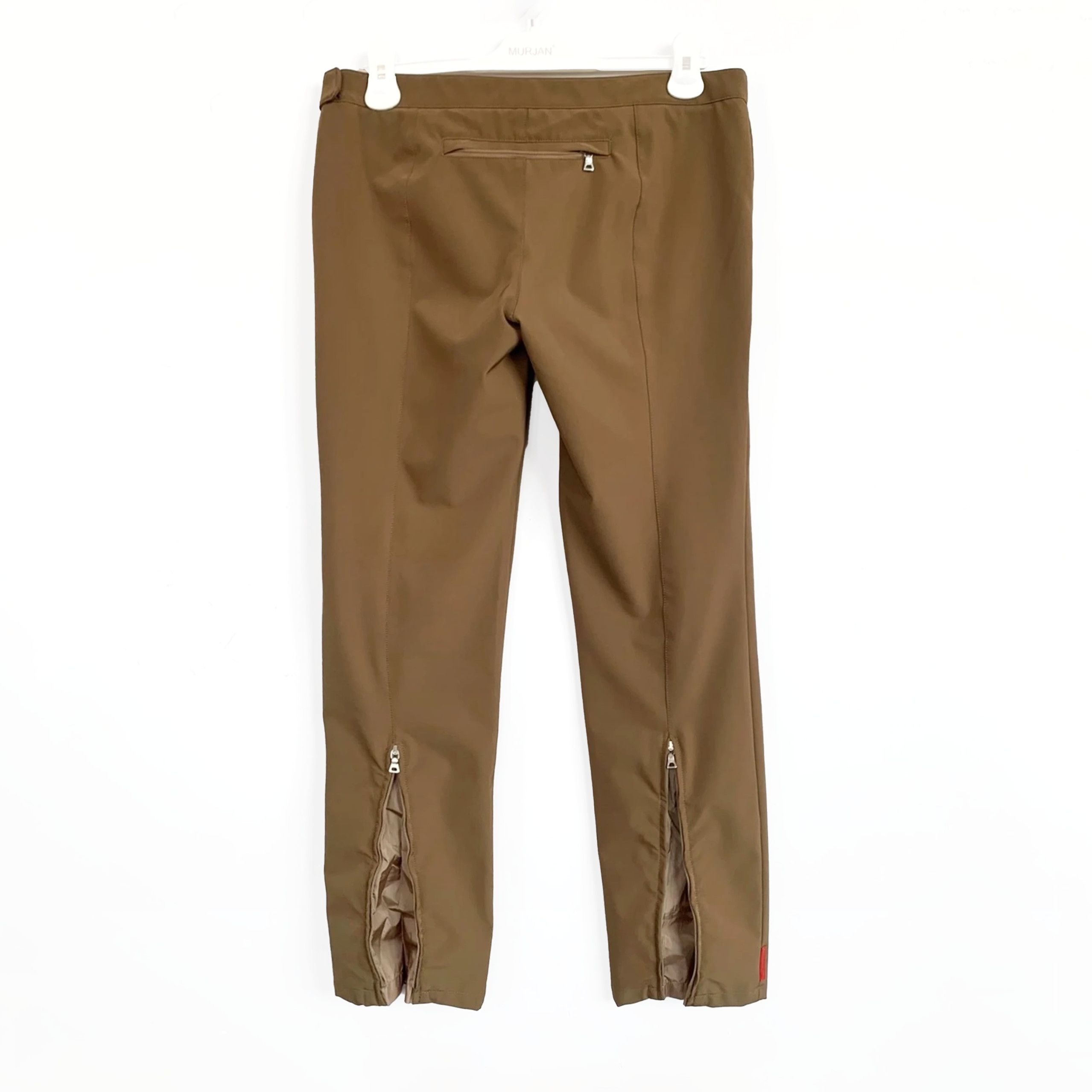Prada 🔴 PRADA Pants Nylon Trousers Red Tab Sport Zip Gold Size 30" / US 8 / IT 44 - 2 Thumbnail