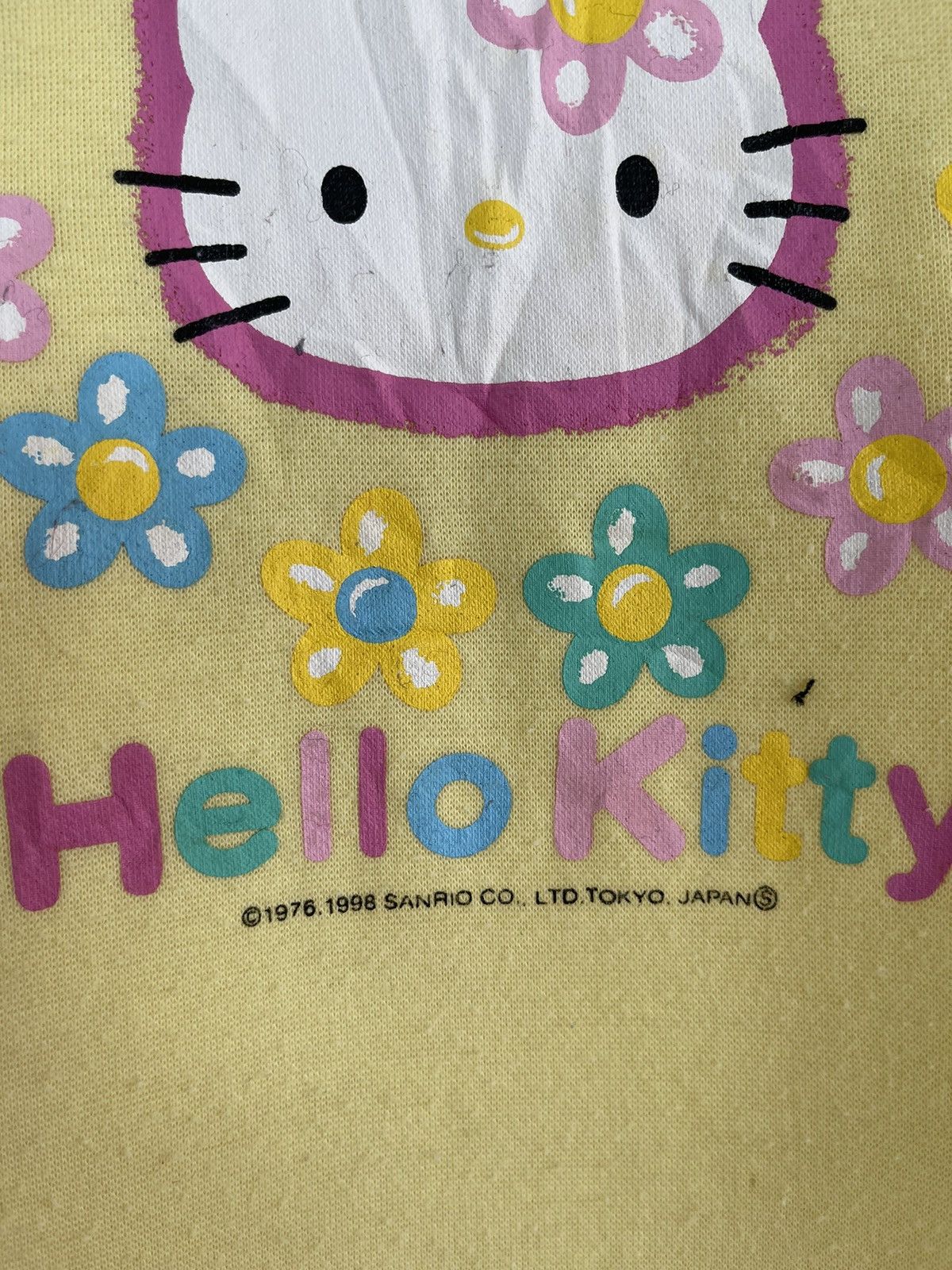 Cartoon Network Vintage HELLO KITTY Sweatshirt Kardashian Style Size US L / EU 52-54 / 3 - 2 Thumbnail