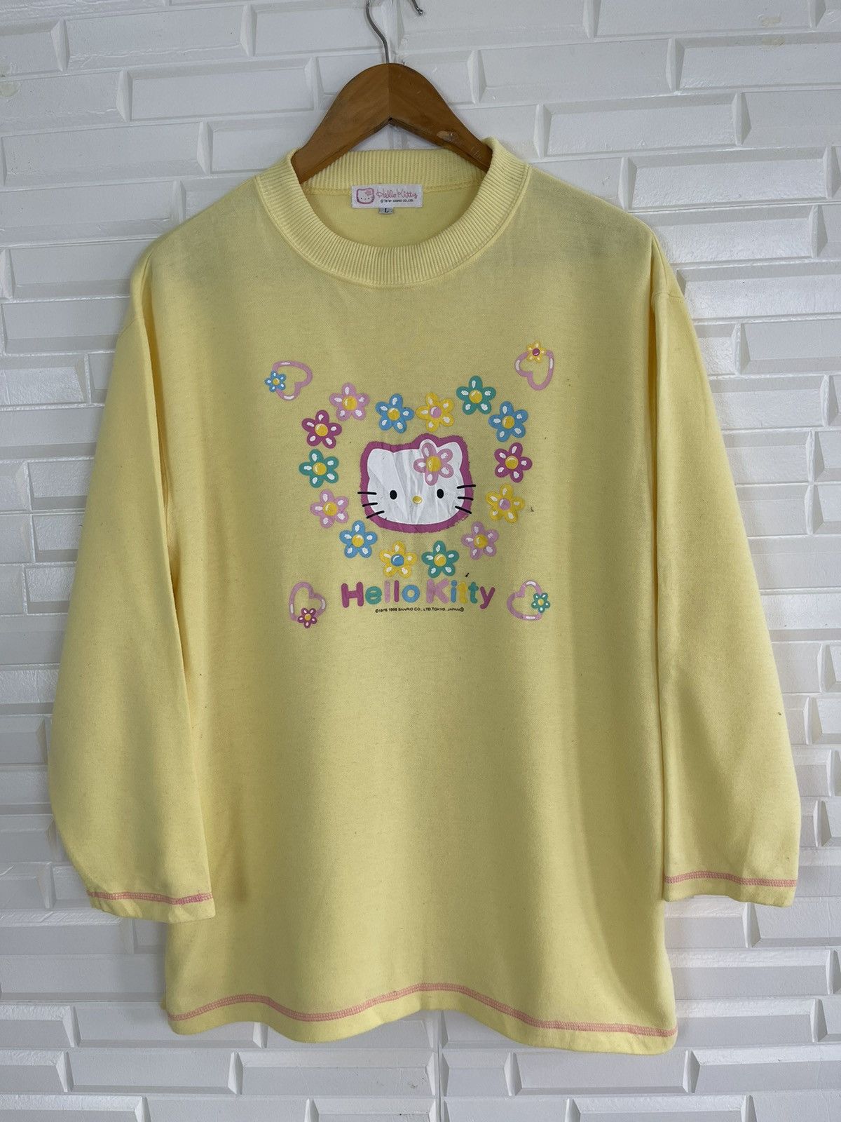 Cartoon Network Vintage HELLO KITTY Sweatshirt Kardashian Style Size US L / EU 52-54 / 3 - 6 Thumbnail