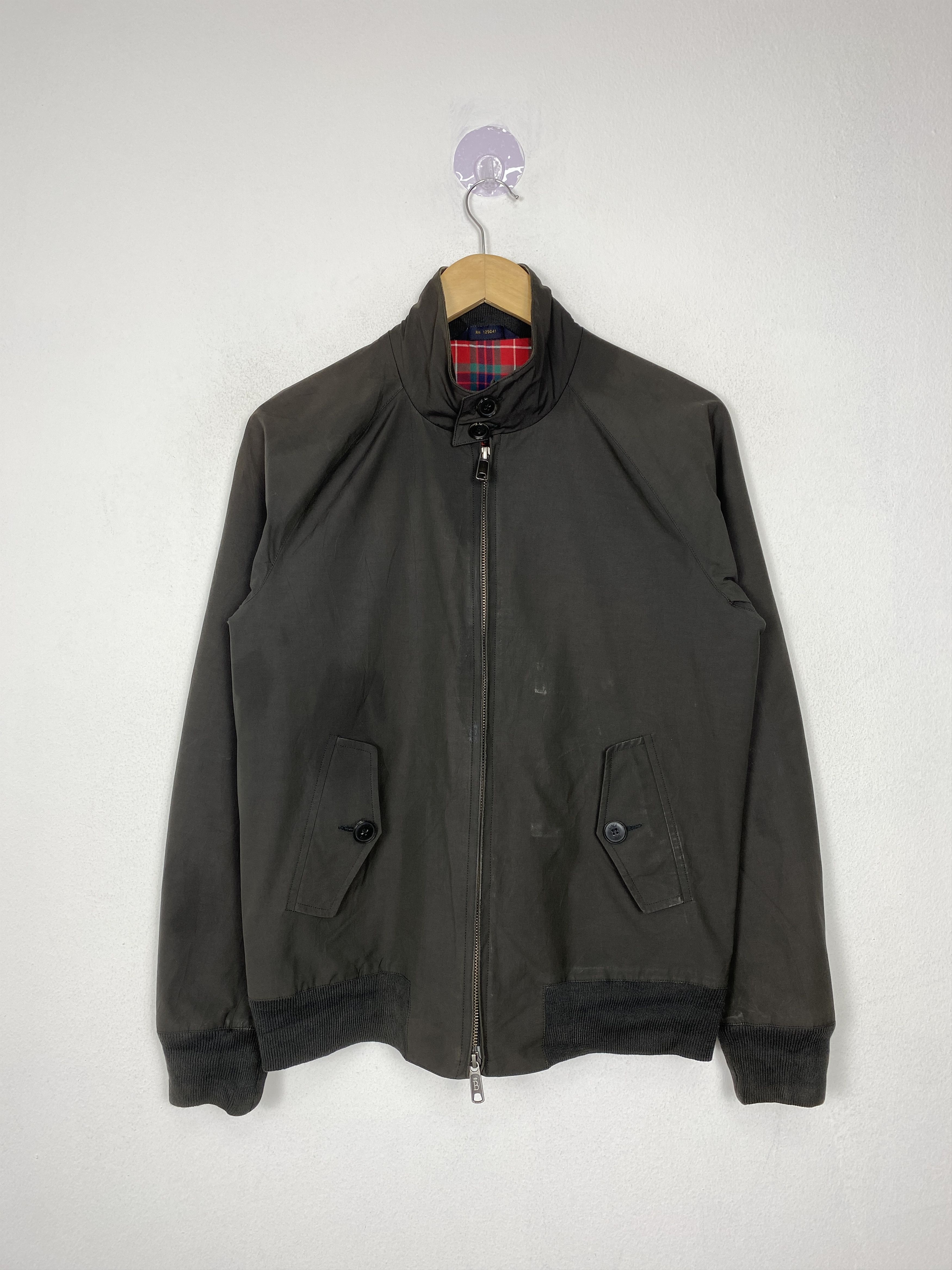 Baracuta Vintage BARACUTA Flannel Lining Zip Up Bomber Jacket Size US S / EU 44-46 / 1 - 1 Thumbnail