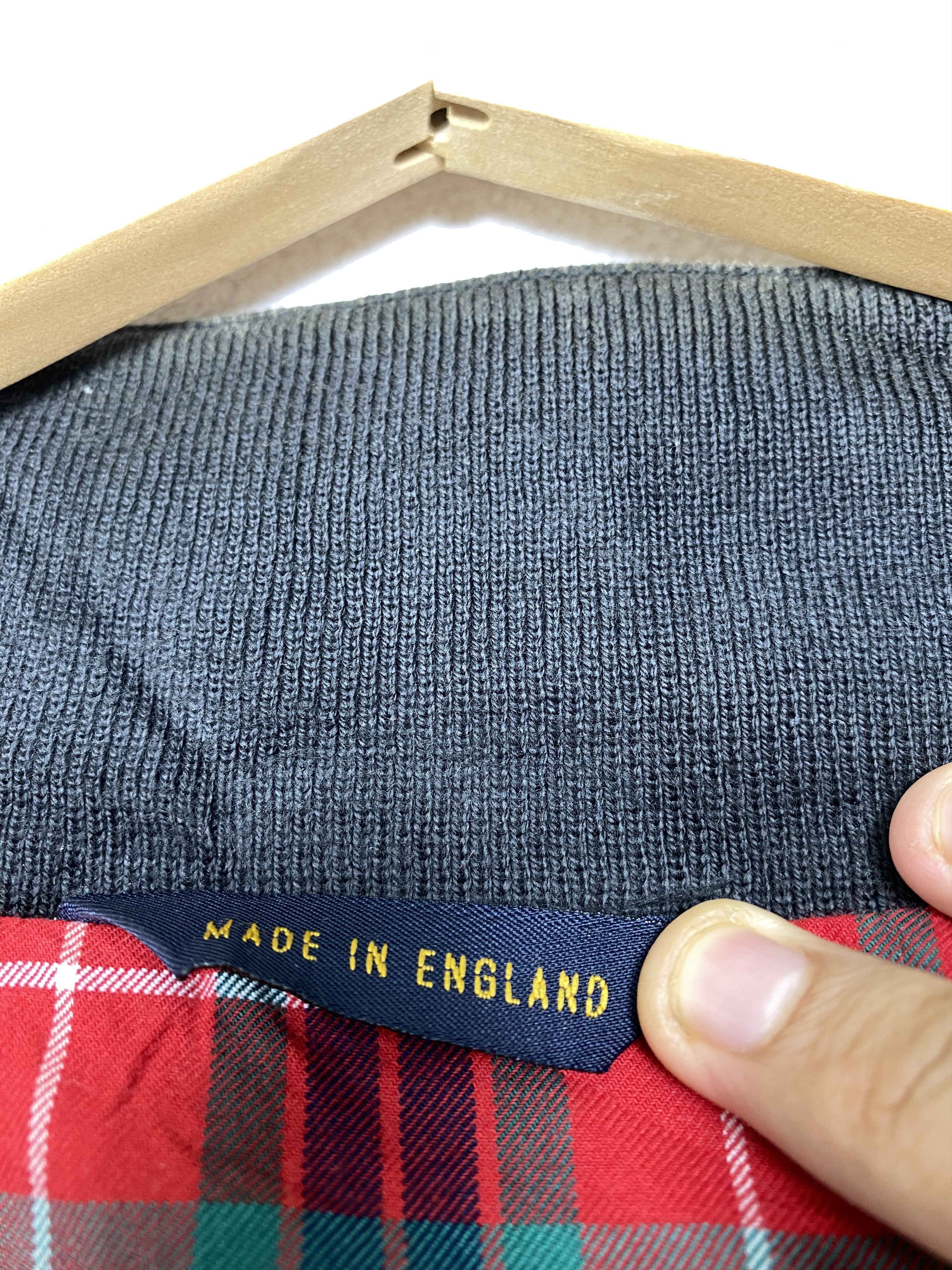 Baracuta Vintage BARACUTA Flannel Lining Zip Up Bomber Jacket Size US S / EU 44-46 / 1 - 14 Thumbnail
