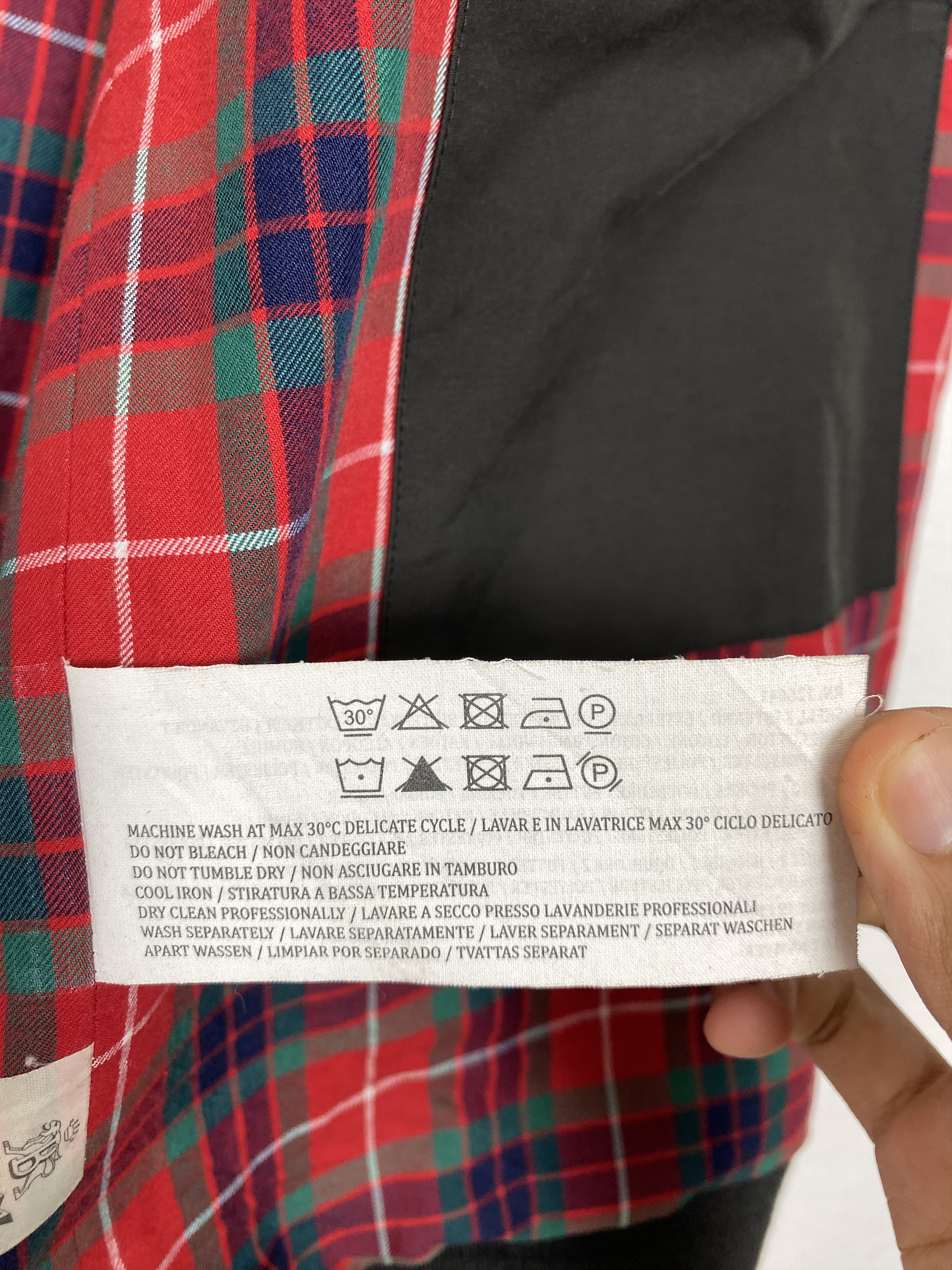 Baracuta Vintage BARACUTA Flannel Lining Zip Up Bomber Jacket Size US S / EU 44-46 / 1 - 12 Thumbnail