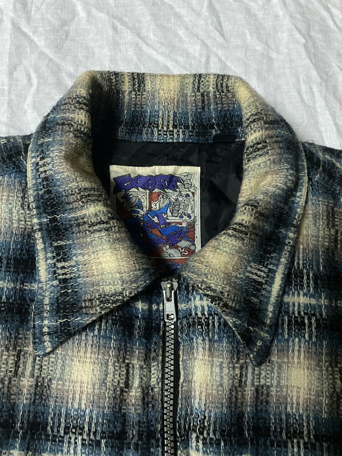 Fat Tokyo FAT CAP ZIPPER FLANNEL JACKET Size US L / EU 52-54 / 3 - 8 Thumbnail