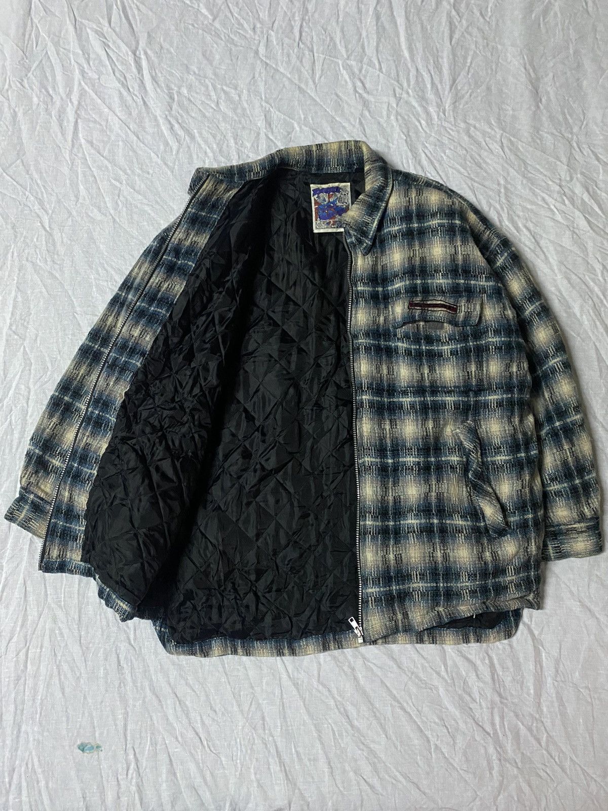 Fat Tokyo FAT CAP ZIPPER FLANNEL JACKET Size US L / EU 52-54 / 3 - 7 Thumbnail