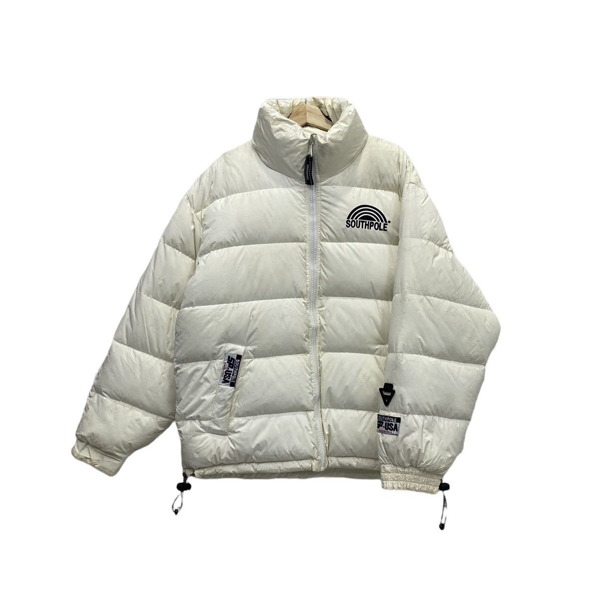 Southpole 🇯🇵 SOUTHPOLE PUFFER GOOSE DOWN REVERSIBLE BOMBER JACKET Size US L / EU 52-54 / 3 - 1 Thumbnail