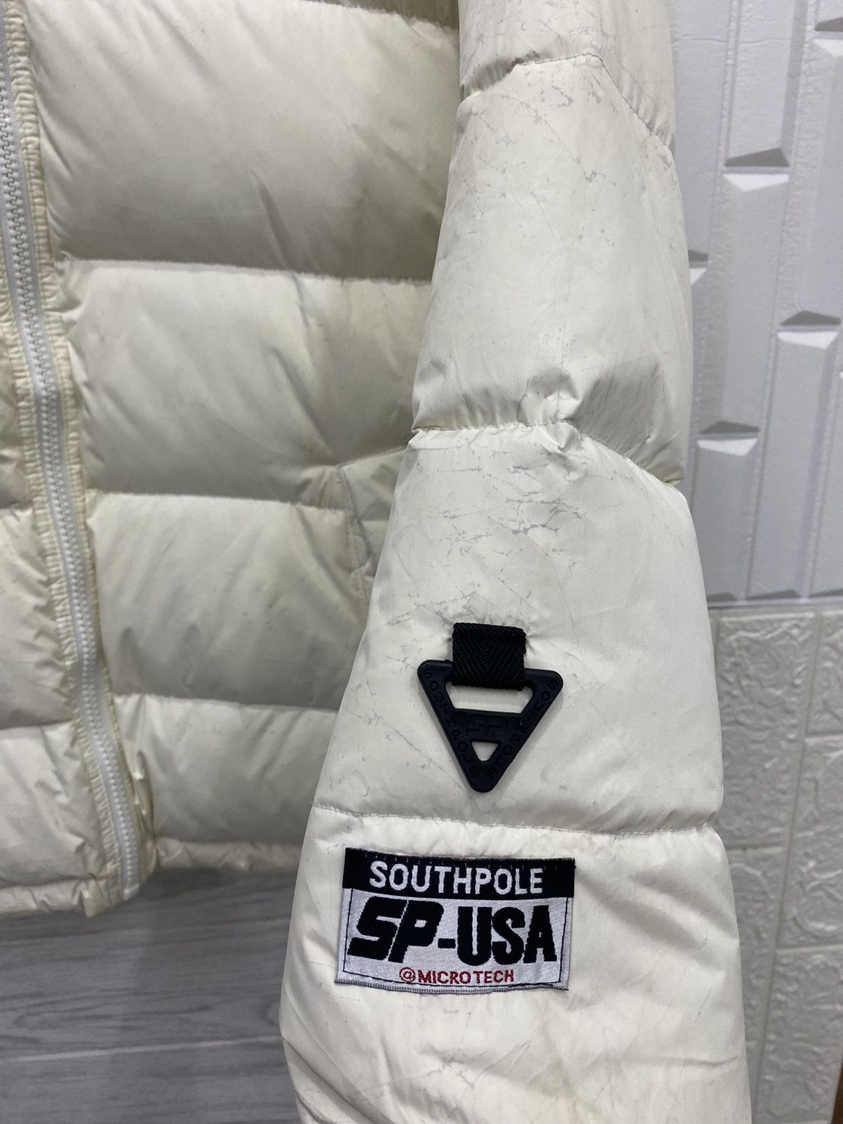 Southpole 🇯🇵 SOUTHPOLE PUFFER GOOSE DOWN REVERSIBLE BOMBER JACKET Size US L / EU 52-54 / 3 - 15 Thumbnail
